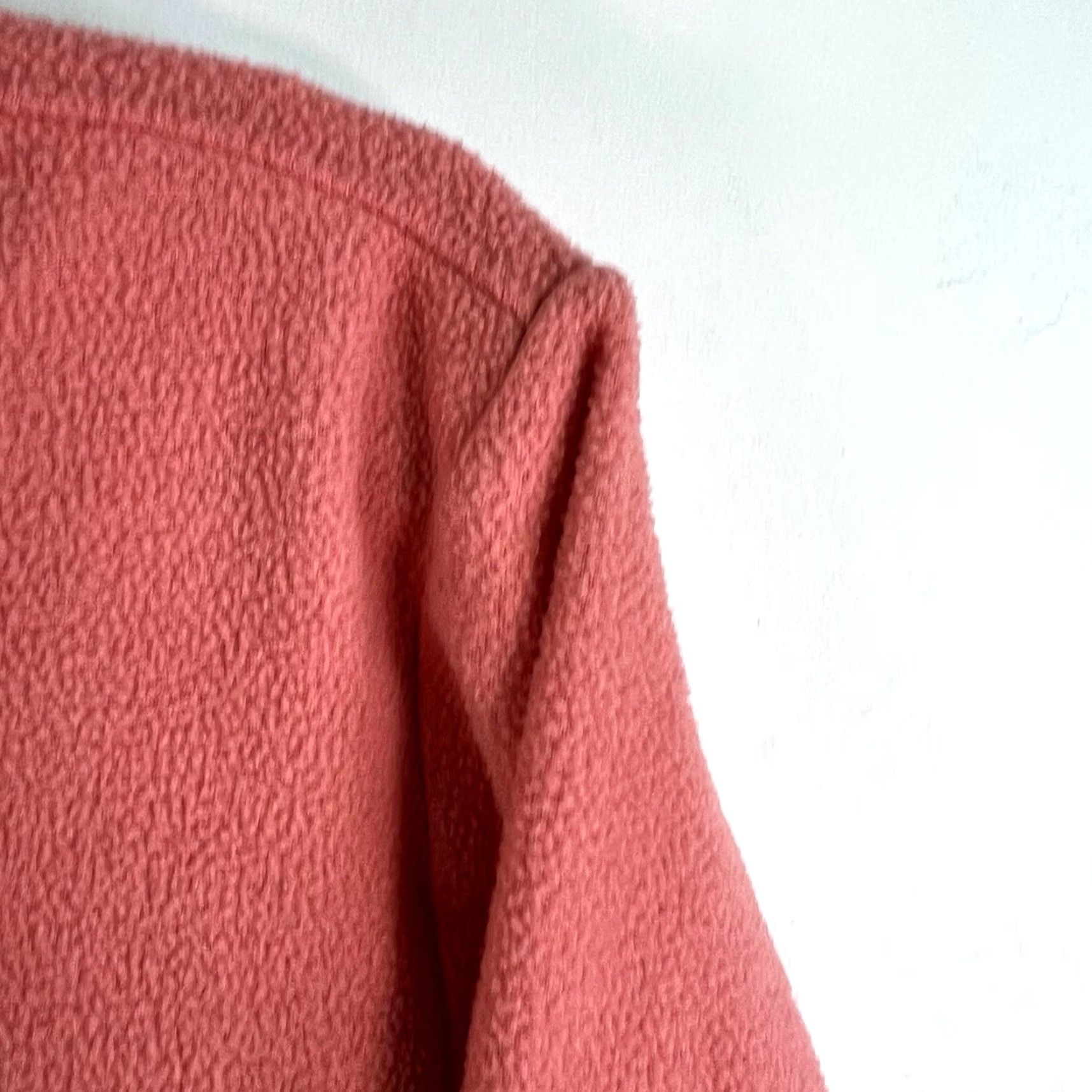 Patagonia Patagonia Synchilla Fleece Sweatshirt Womens M 1/4 Zip Orange Peach Logo Pullover Outdoor Activewear Woolless? Size M / US 6-8 / IT 42-44 - 2 Thumbnail
