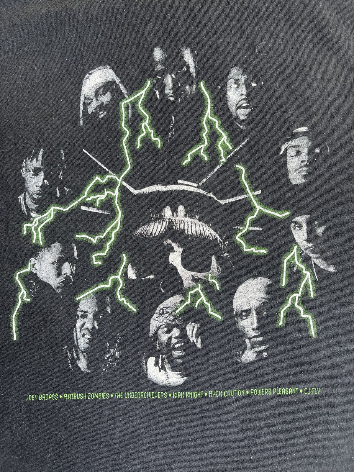 Flatbush Zombies Rare🔥Vtg FADED Pro Era Beast Coast Badass Flatbush Tee Size US M / EU 48-50 / 2 - 11 Thumbnail