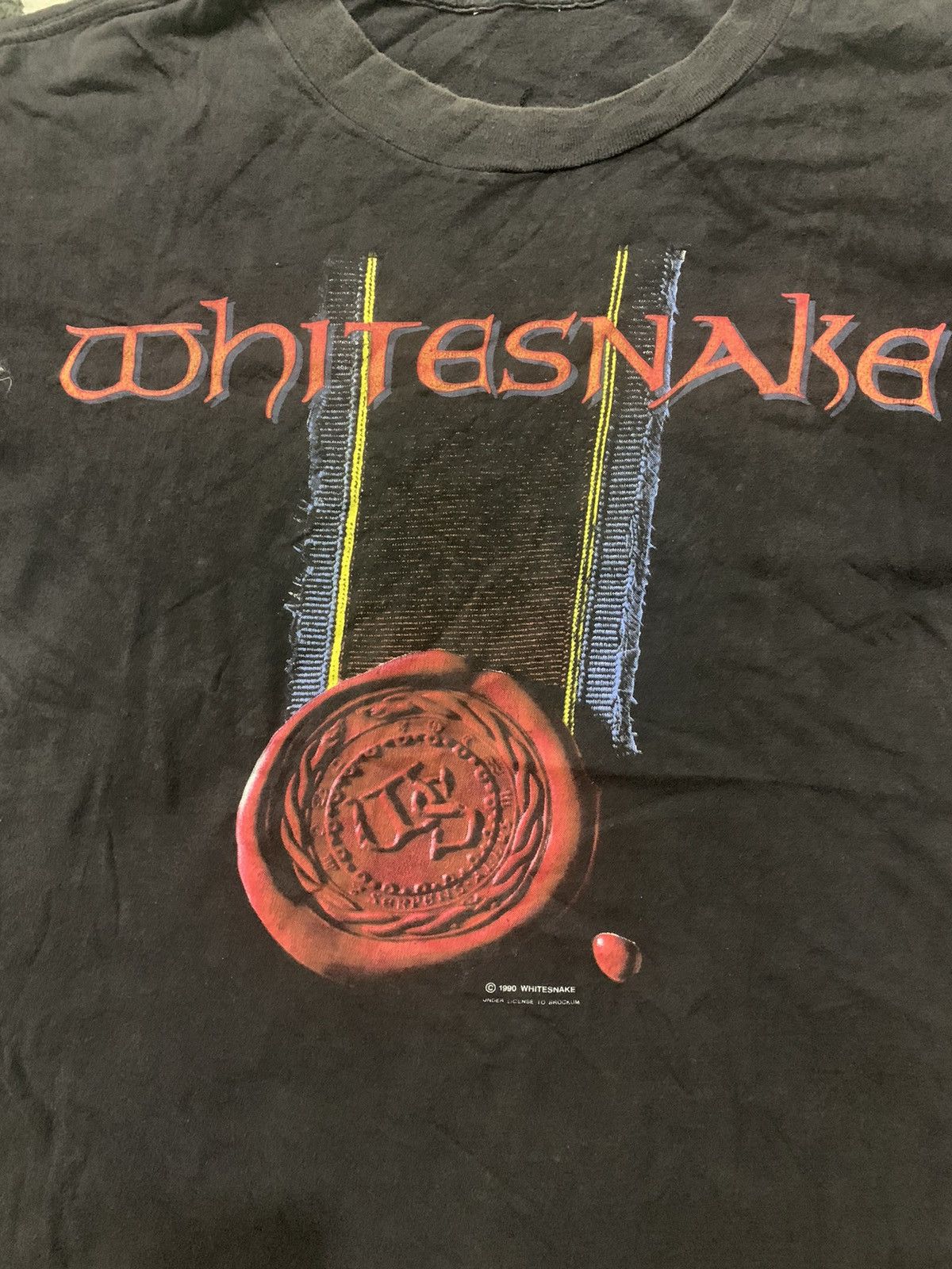 Vintage VINTAGE WHITESNAKE BAND Size US L / EU 52-54 / 3 - 2 Thumbnail
