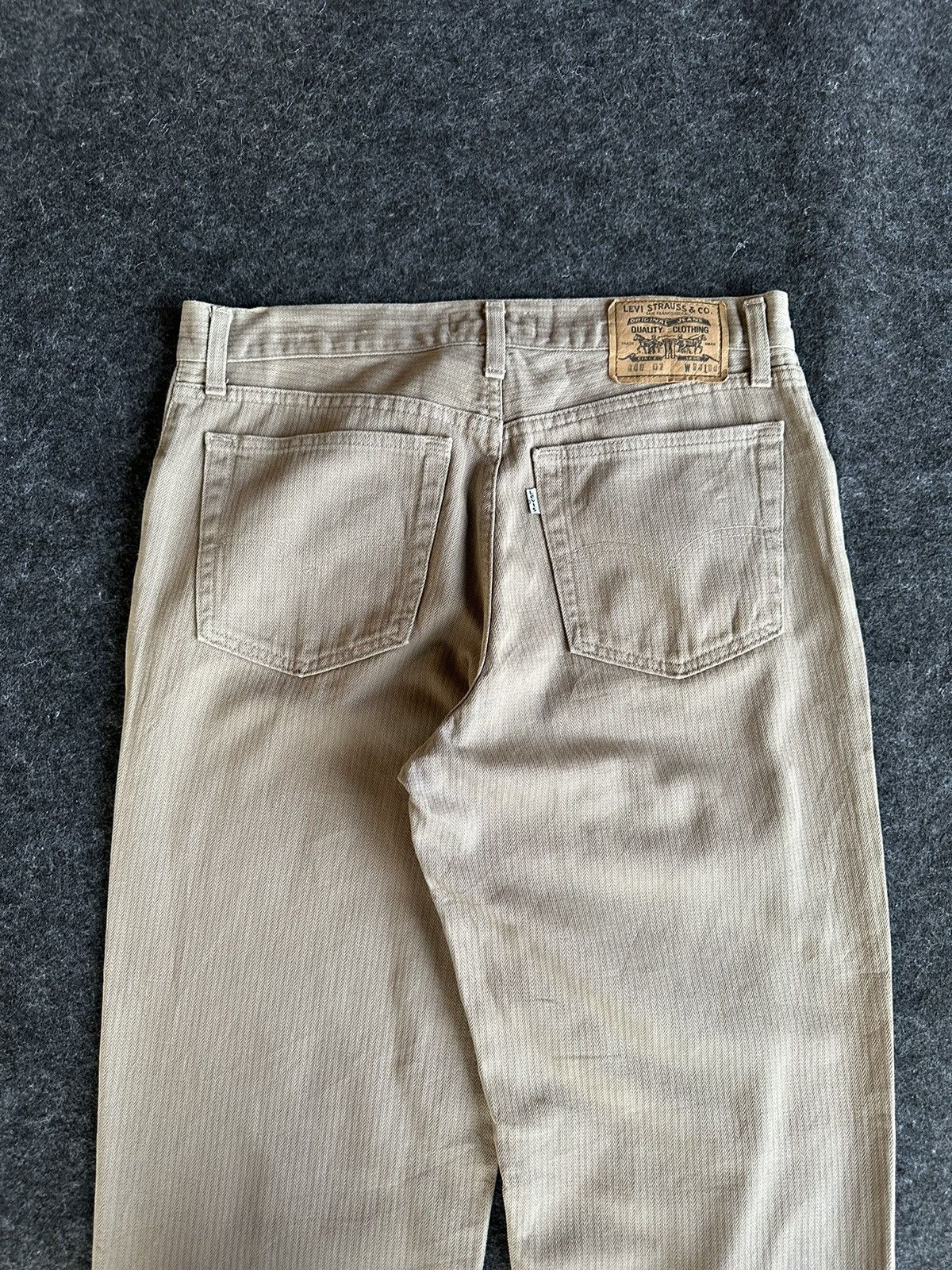 Levi's Limited Levis 443 Italy Brown Vintage Denim D519 Size US 32 / EU 48 - 5 Thumbnail