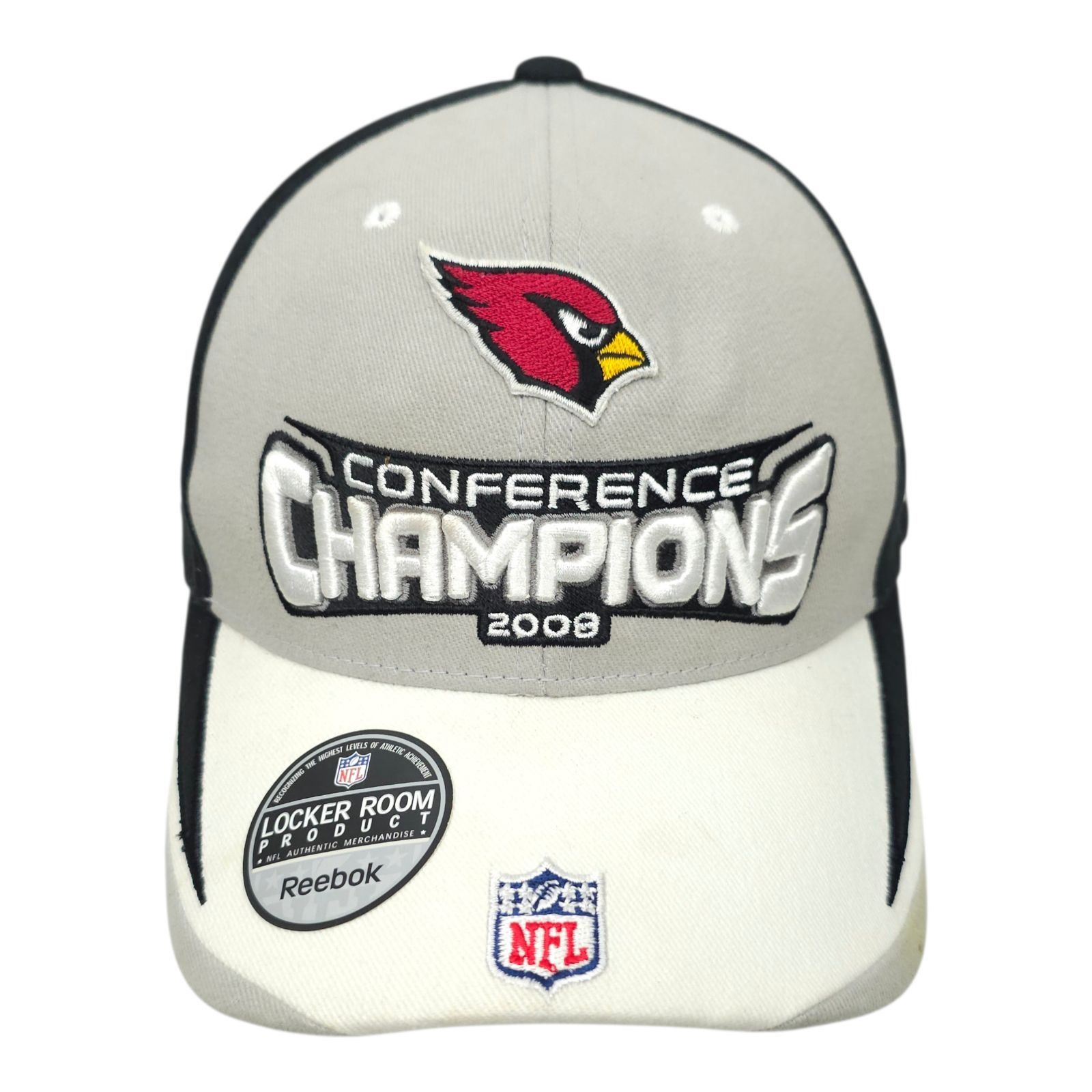 Reebok Arizona Cardinals 2008 NFC Champions Hat 3D Cap NFL Football Size ONE SIZE - 1 Thumbnail