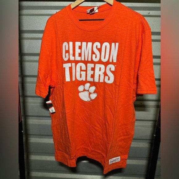 Mitchell & Ness NWT MITCHELL & NESS CLEMSON UNIVERSITY NCAA LEGENDARY SLUB O Size US XL / EU 56 / 4 - 1 Thumbnail