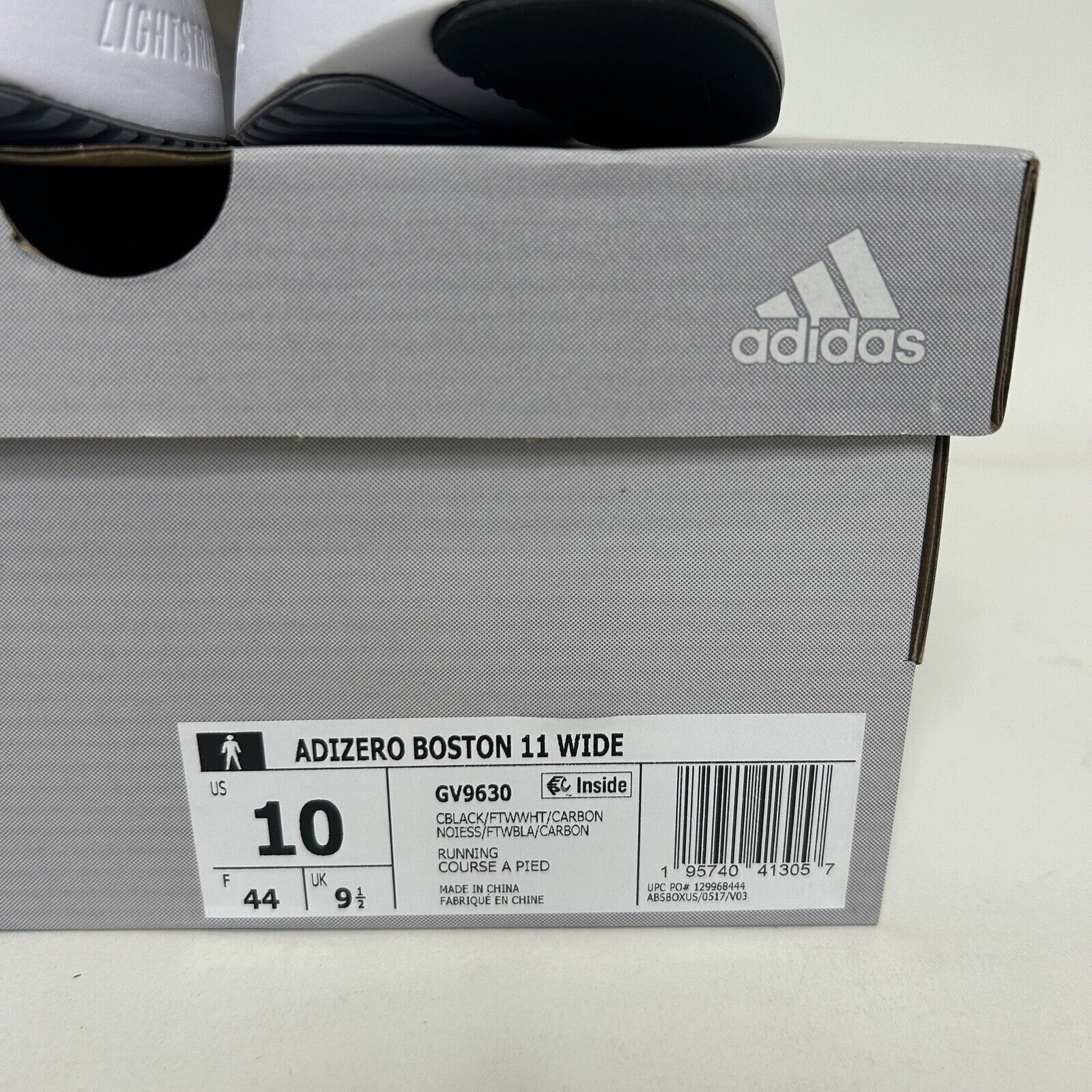 Adidas Adidas Adizero Boston 11 Marathon Race “Black Sail” 2024 Size US 10 / EU 43 - 5 Thumbnail