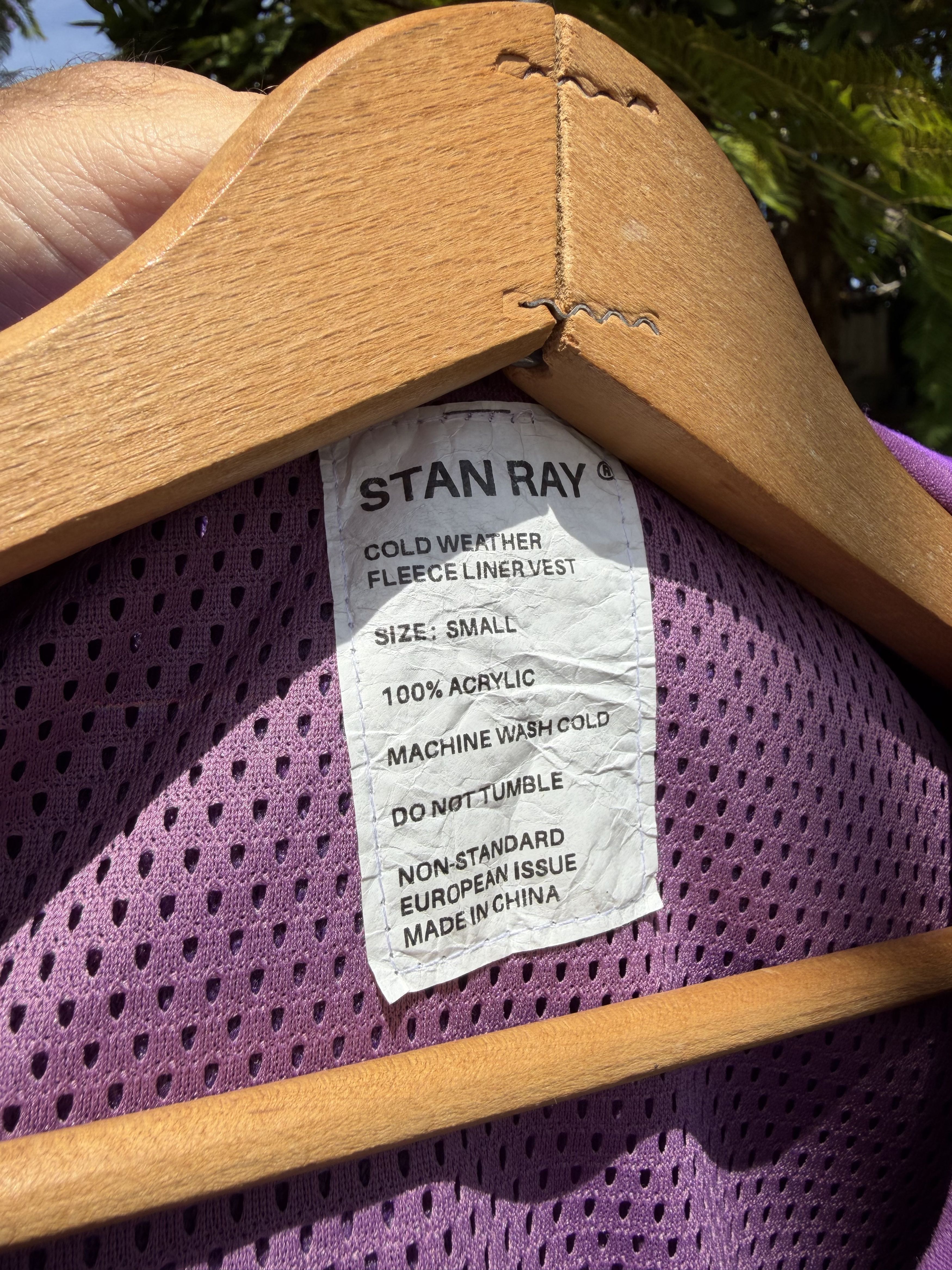 Stan Ray Stan Ray Men's High Pile Fleece Vest in Purple Size Small Size US S / EU 44-46 / 1 - 2 Thumbnail