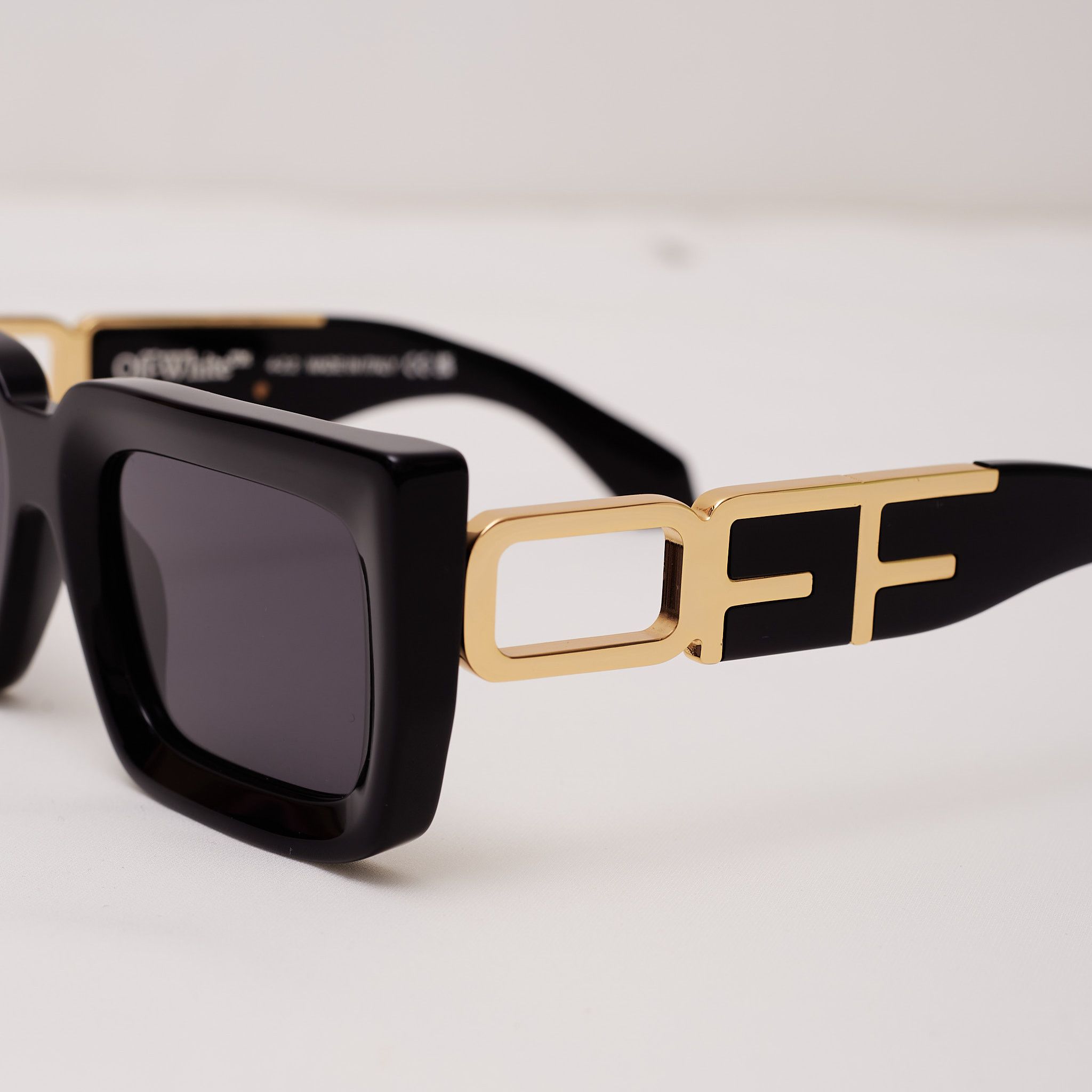 Off-White OFF WHITE Boston Rectangular Frame Sunglasses BLACK Size ONE SIZE - 4 Thumbnail