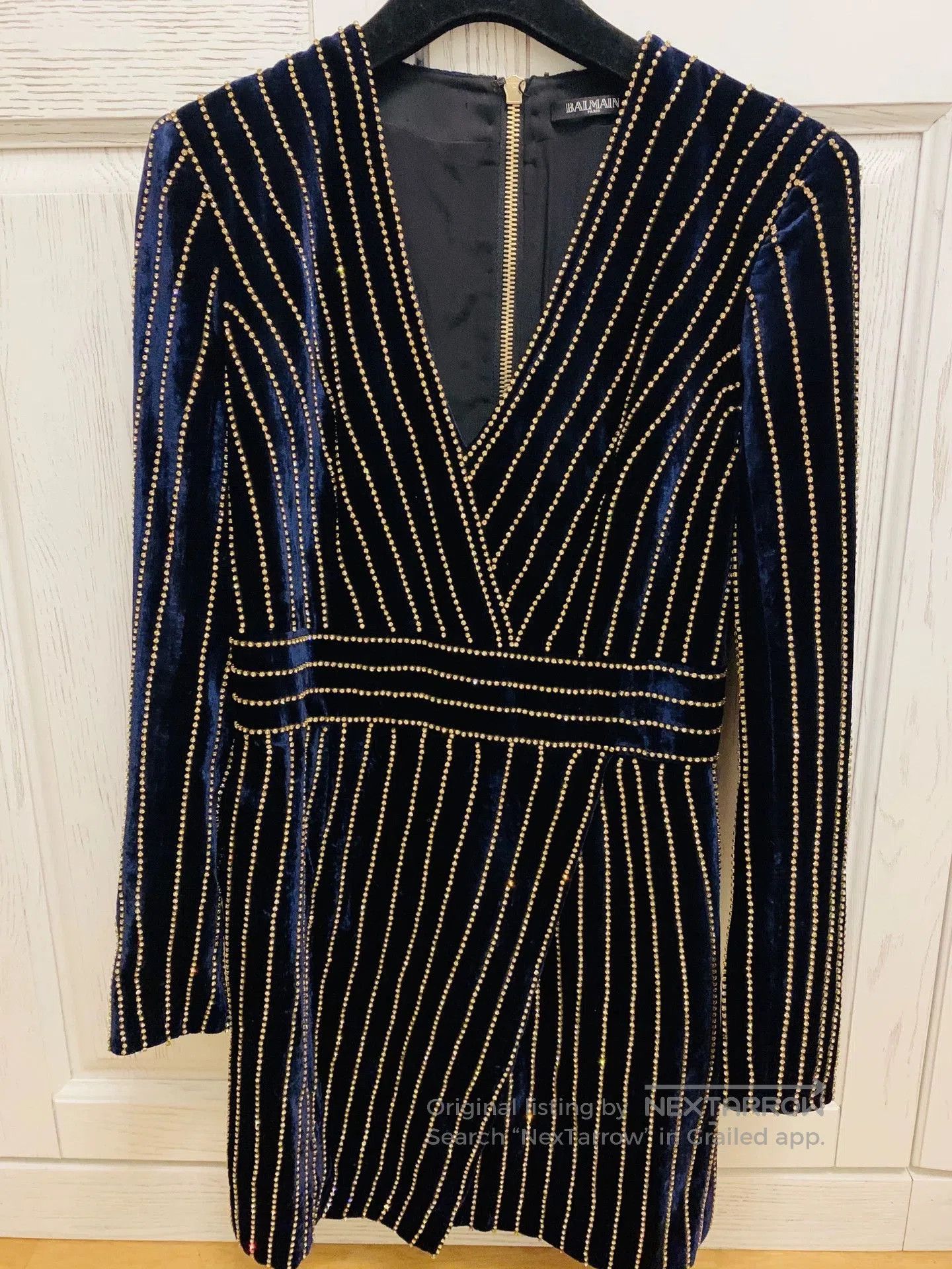 Balmain Balmain Women's Striped Dress. Size S / US 4 / IT 40 - 1 Thumbnail