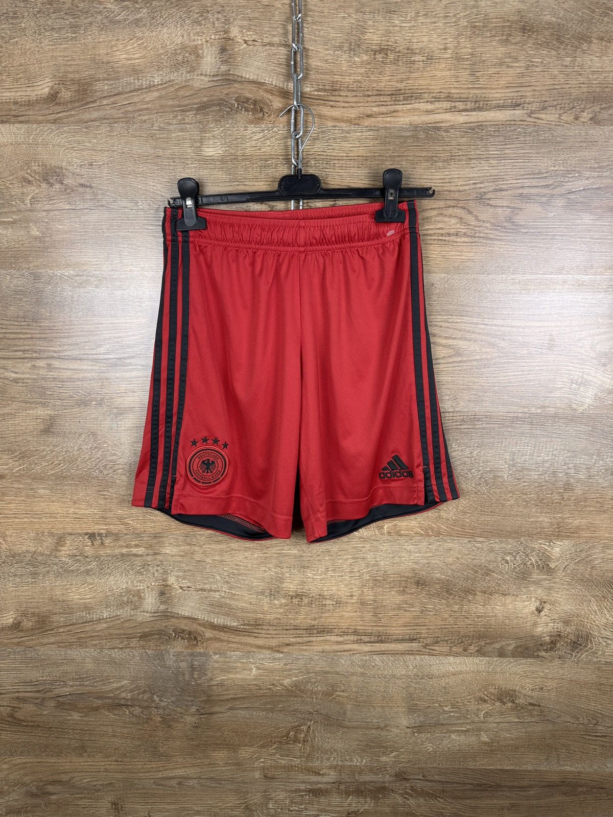Adidas × Vintage Mens Vintage Adidas Deutscher soccer shorts Germany Size US 30 / EU 46 - 1 Thumbnail