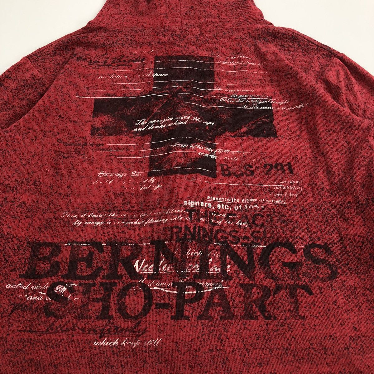 If Six Was Nine × Le Grande Bleu (L.G.B.) Bernings Sho Skulls Poem Ifsixwasnine Lgb Style Zip Hoodie Size US L / EU 52-54 / 3 - 3 Thumbnail