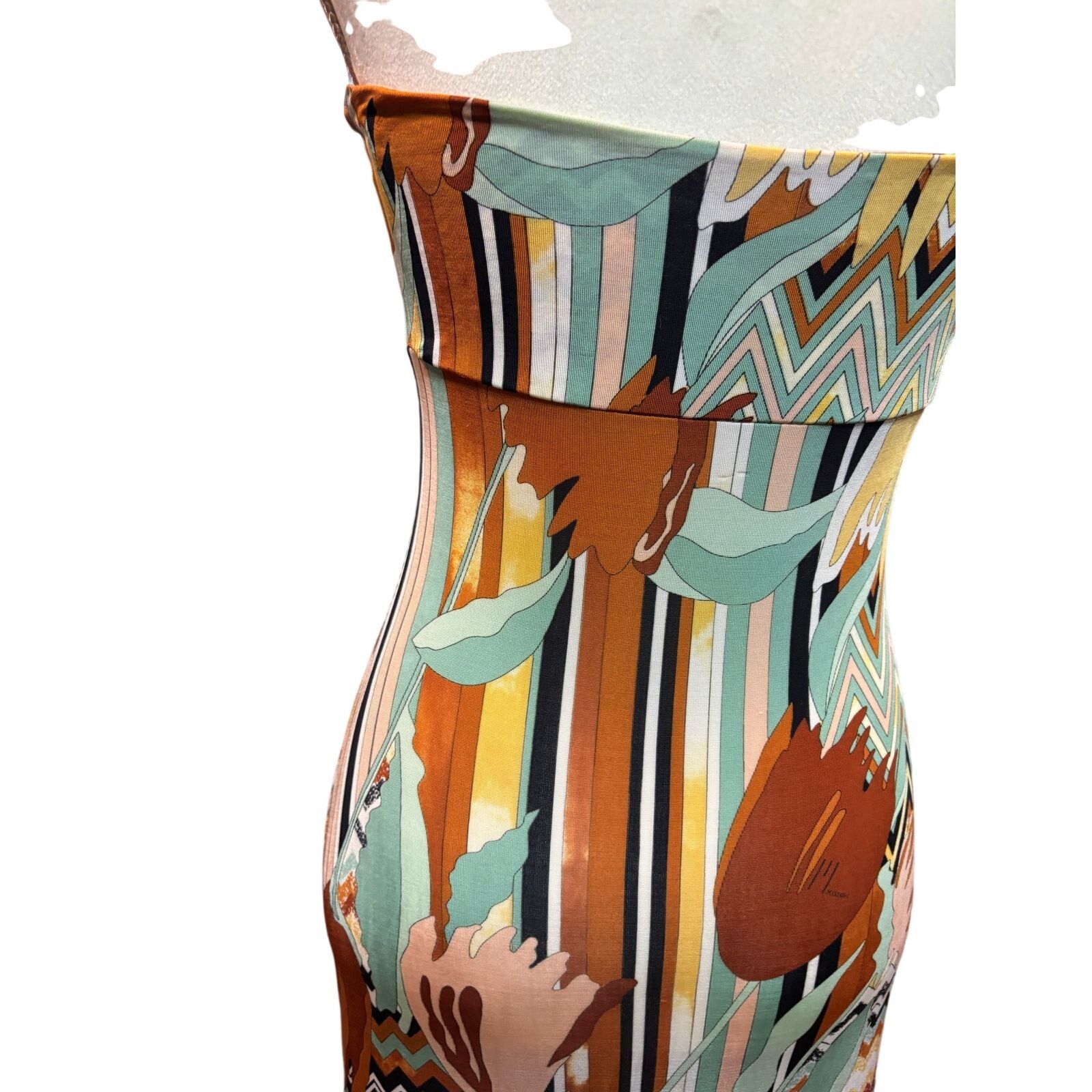 Missoni M Missoni Strapless Halter Maxi Evening Gown Size 6 Size M / US 6-8 / IT 42-44 - 13 Thumbnail