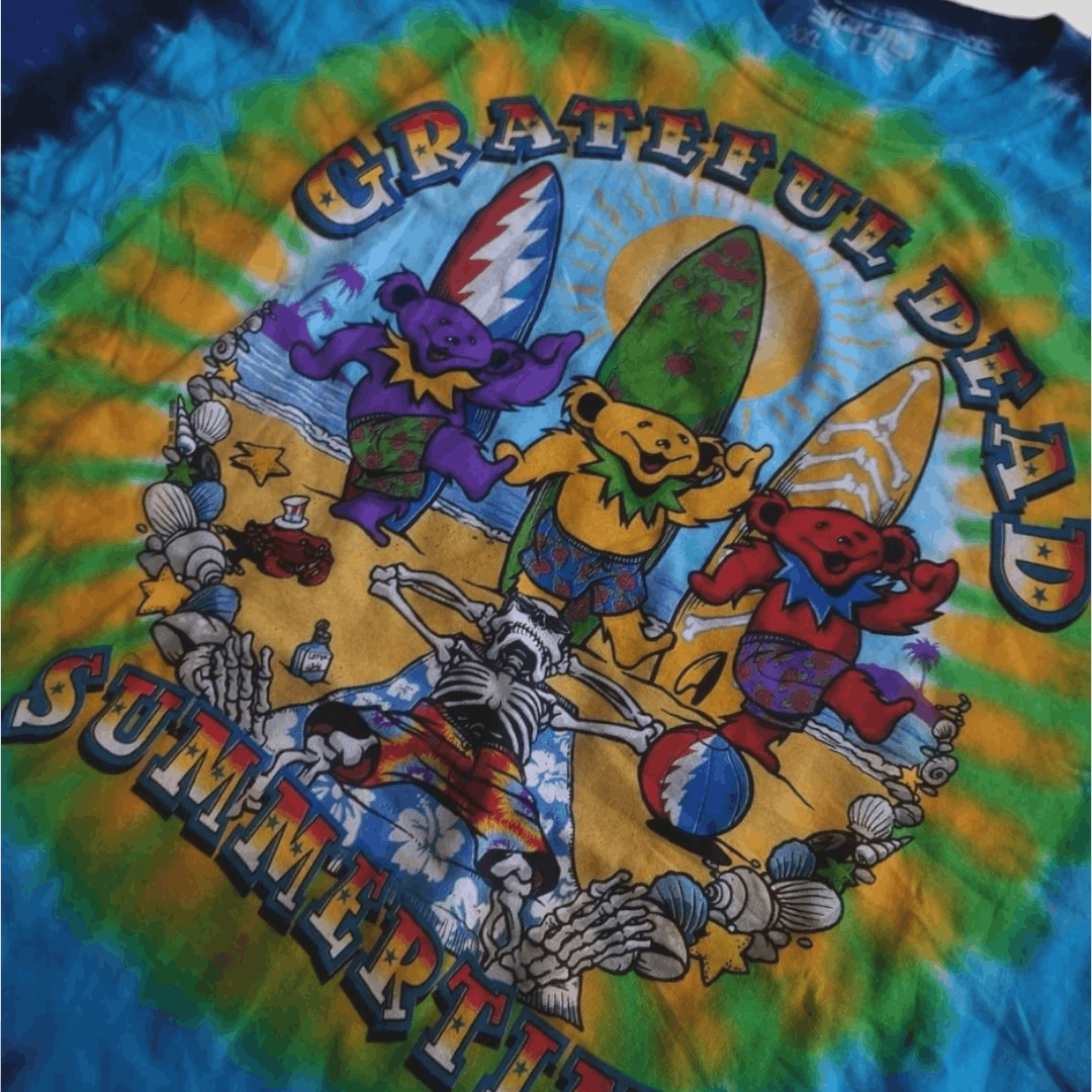 Liquid Blue LIMITED Grateful Dead x LIQUID BLUE 2001 2XL - FASHIONELLA Size US XXL / EU 58 / 5 - 3 Thumbnail