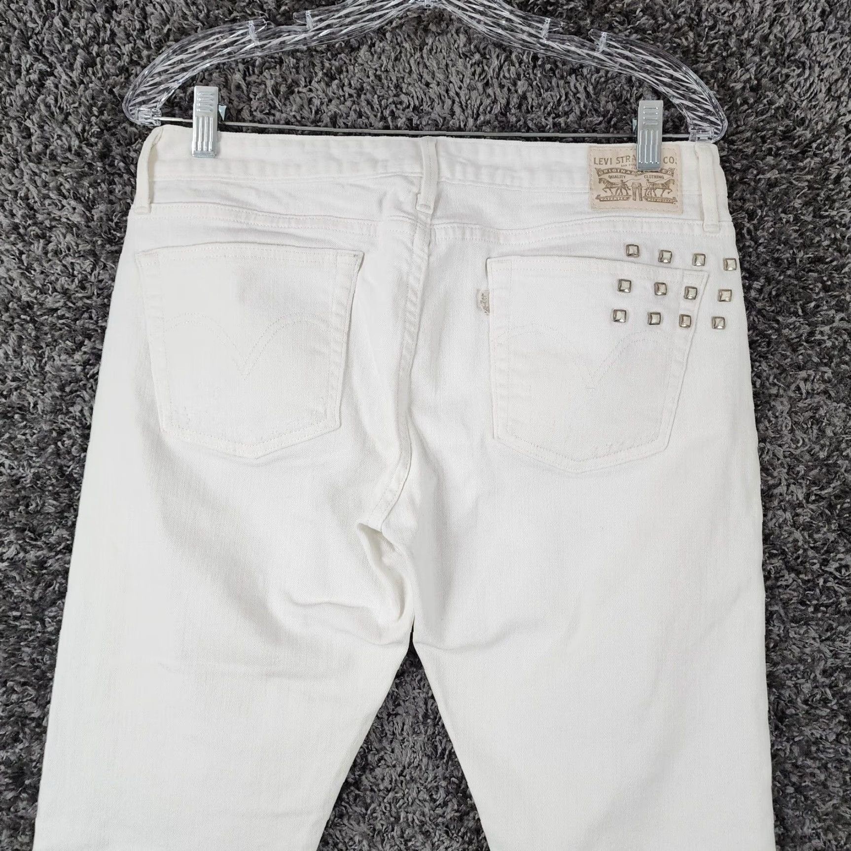 Levi's VINTAGE Levi's Womens Skinny Jeans Size 8 White Women Fall 90s Size 30" / US 8 / IT 44 - 7 Thumbnail