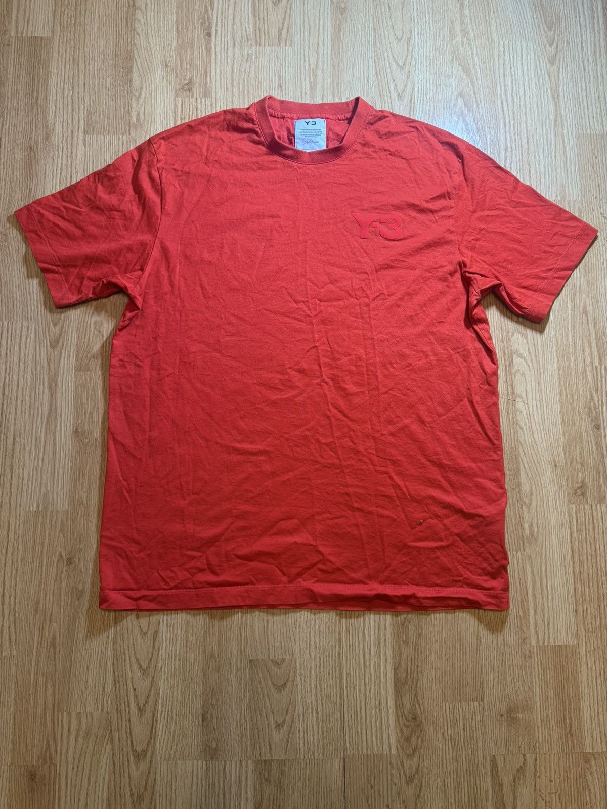 Y-3 Y-3 Red T-Shirt 2019 Collection Size US L / EU 52-54 / 3 - 1 Thumbnail