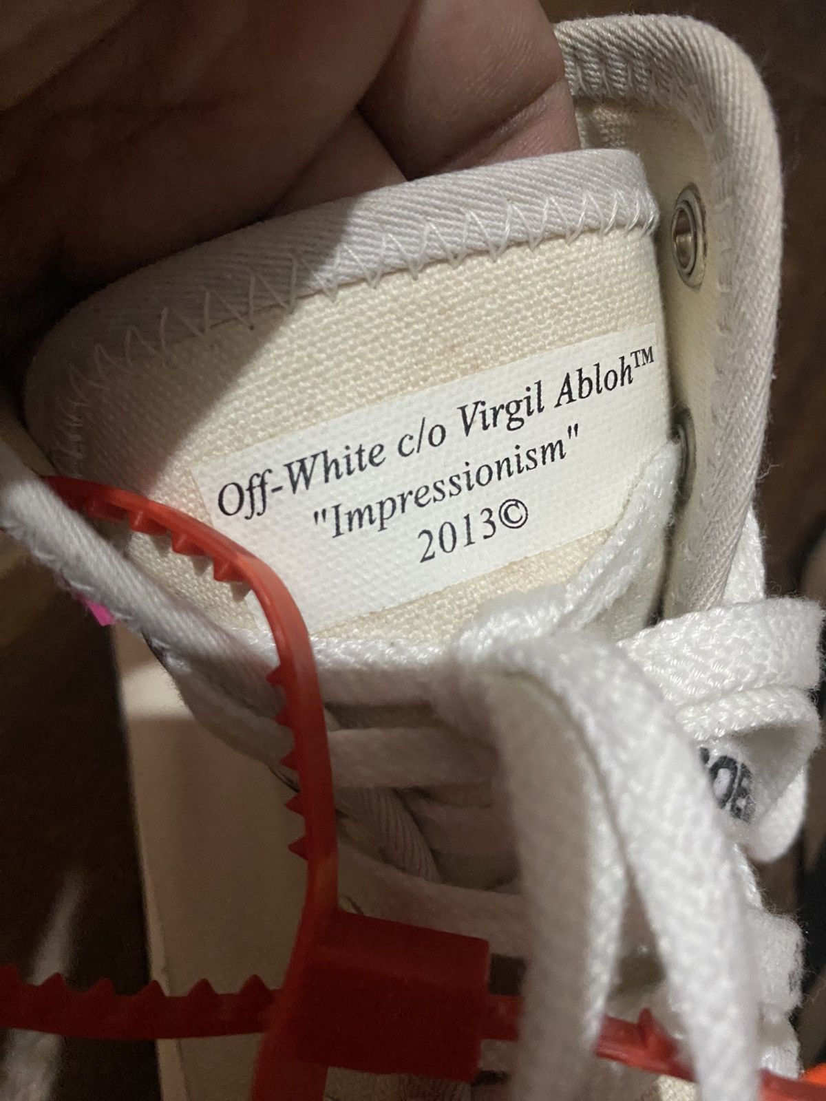 Off-White Off-White Vulcanized hi-top sneaker Size US 8 / EU 41 - 4 Thumbnail
