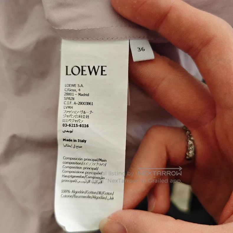 Loewe Loewe Lavender Blouse Size XS / US 0-2 / IT 36-38 - 5 Thumbnail