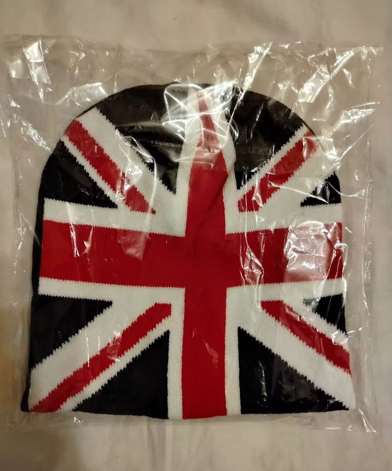 Japanese Brand British Beanie Hat Baby Blue Size ONE SIZE - 2 Thumbnail