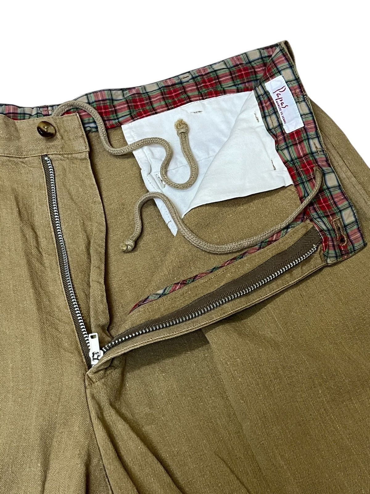 Japanese Brand SICK 90s VINTAGE PAPAS MANIERE DE HEMING BAGGY CASUAL PANTS Size US 31 - 8 Thumbnail
