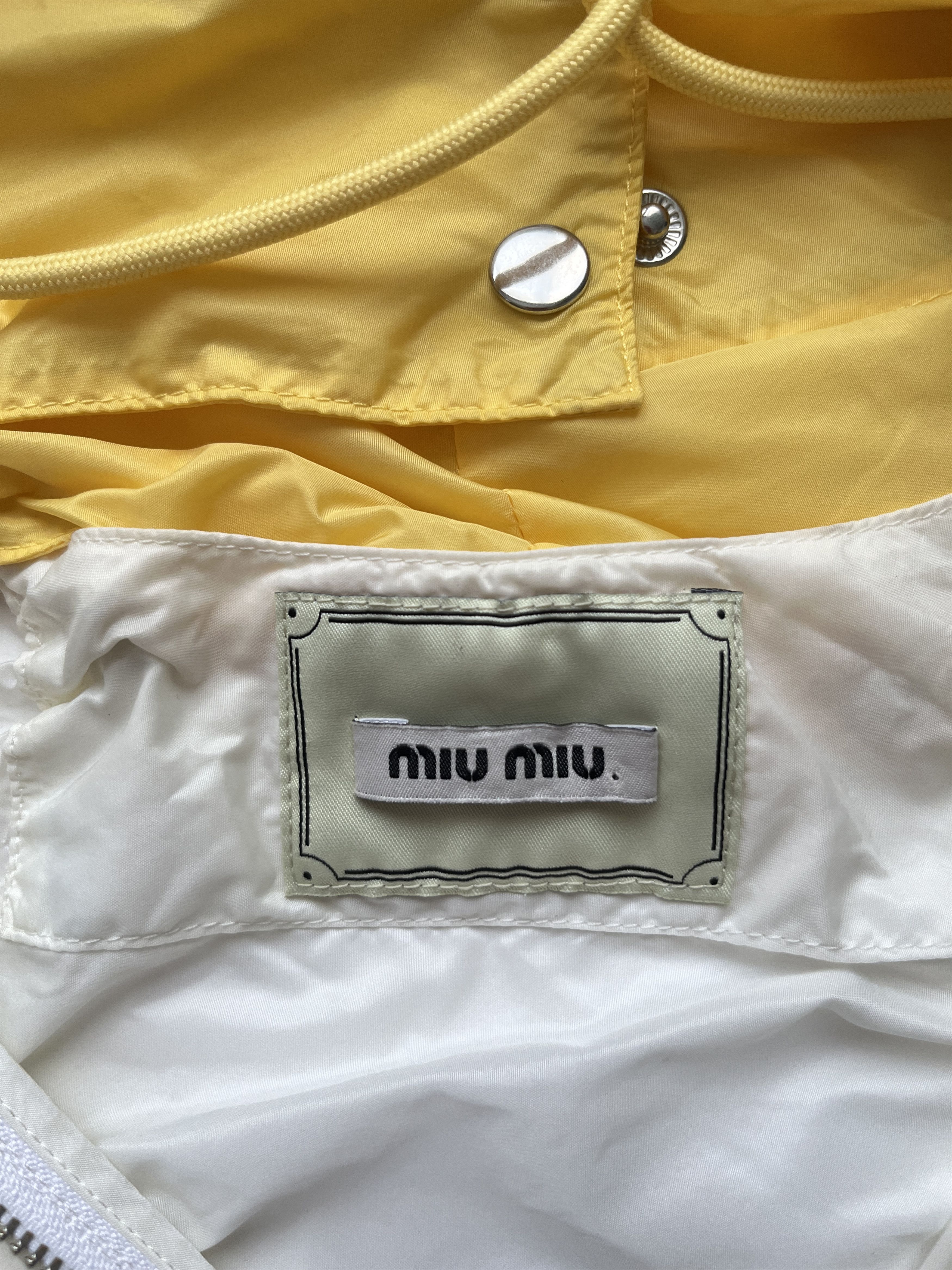 Miu Miu ⚡️QUICK SALE⚡️2014 Miu Miu Zip Up Windbreaker Jacket Size M / US 6-8 / IT 42-44 - 6 Thumbnail