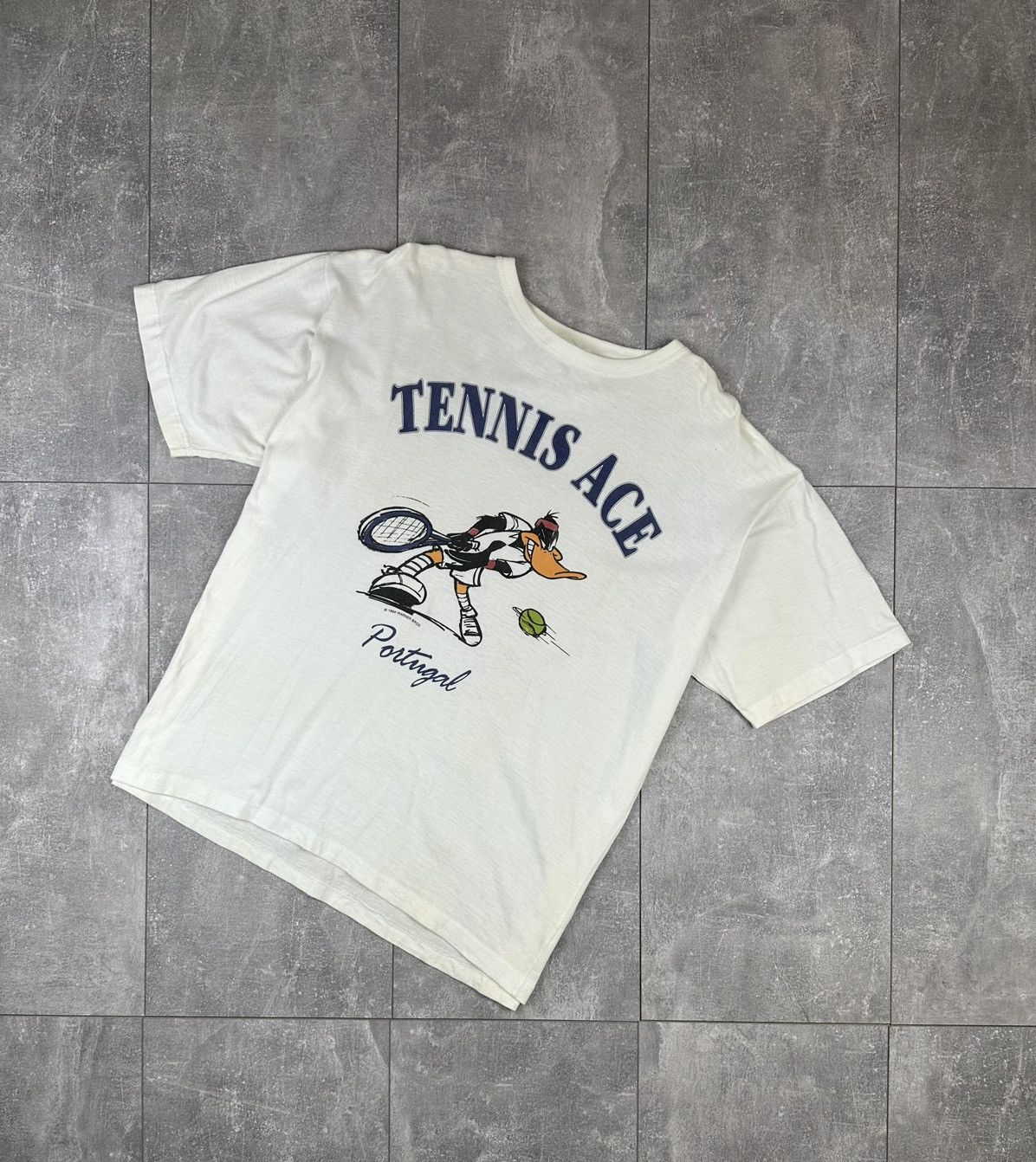 Warner Bros Warner Bros 1994 Vintage Rare Movie Portugal T-Shirt Size US XL / EU 56 / 4 - 1 Thumbnail