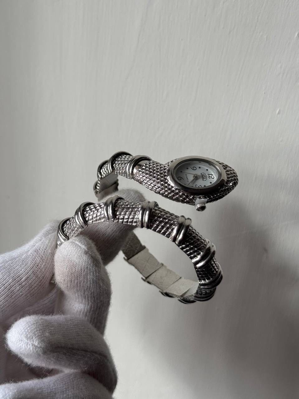 Pre-owned If Six Was Nine X Vintage Snake Regular Bracelet Unisex Vintage Design Watch In Silver