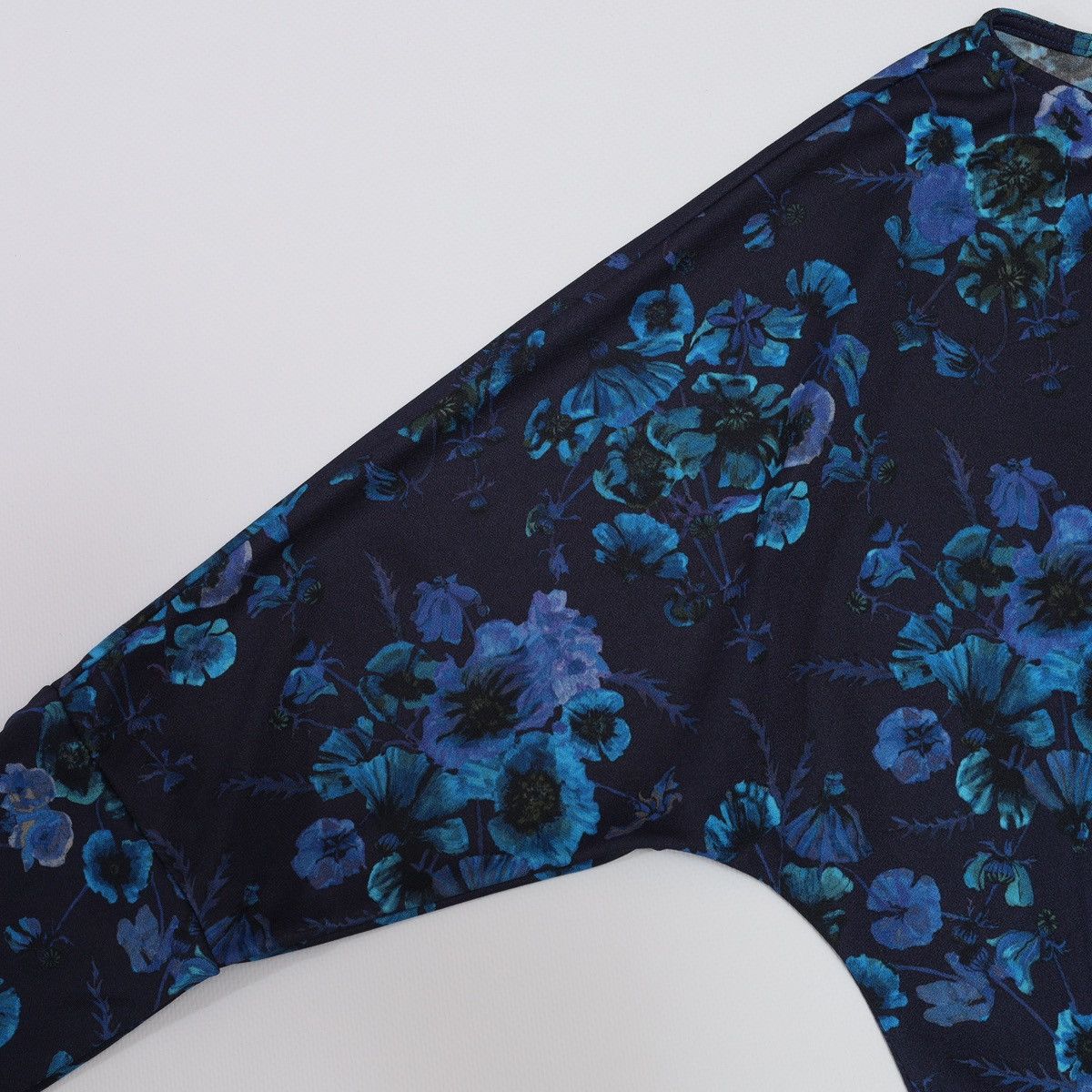 John Galliano Galliano Floral Print Flower Blue Top Longsleeve Blouse Size S / US 4 / IT 40 - 12 Thumbnail