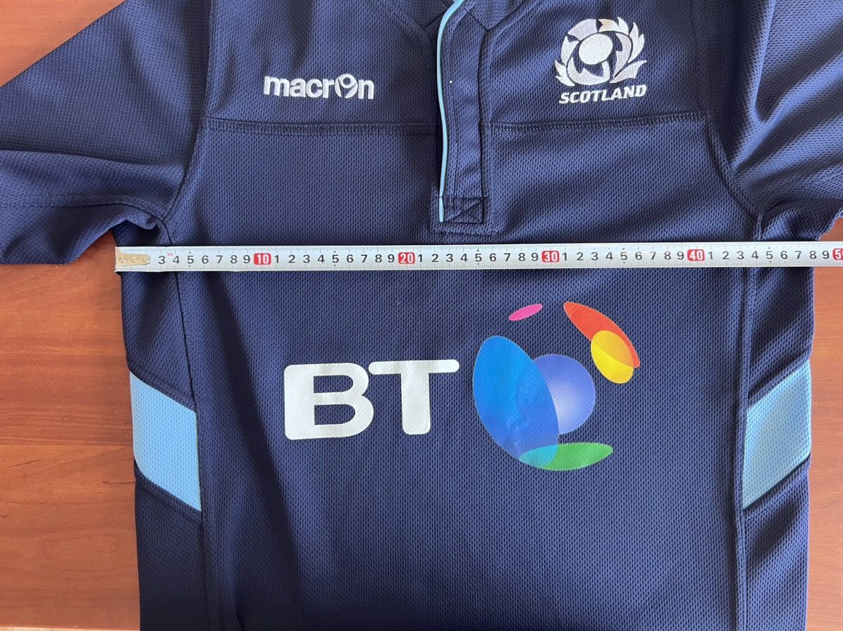 Macron 2015/16 Macron Scotland Rugby Home Shirt Jersey Men’s Size S Size US S / EU 44-46 / 1 - 9 Thumbnail