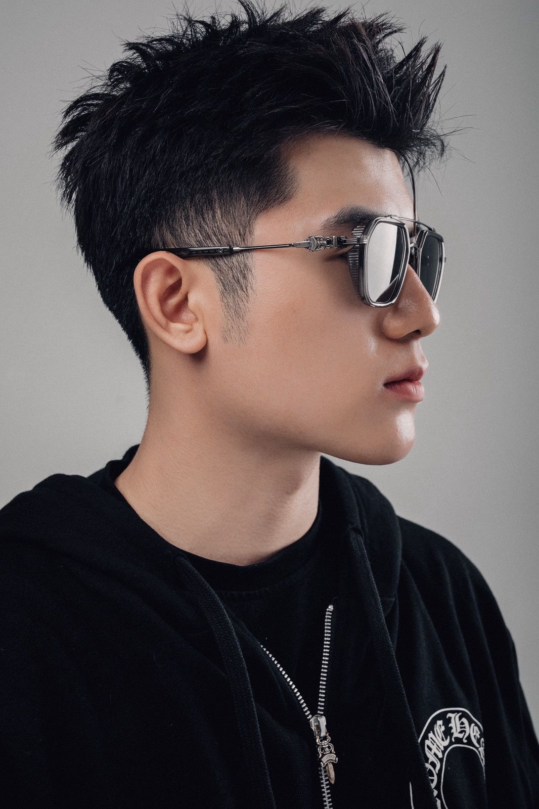 Chrome Hearts CHROME HEARTS HOTATION ARMY/GUNMETAL-ARMY SUNGLASSES Size ONE SIZE - 11 Thumbnail