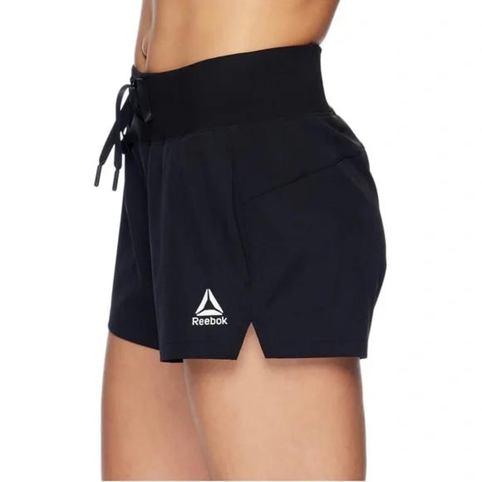 Reebok Reebok Women’s Athletic Shorts Black XXL Size 42" / US 20 - 1 Thumbnail