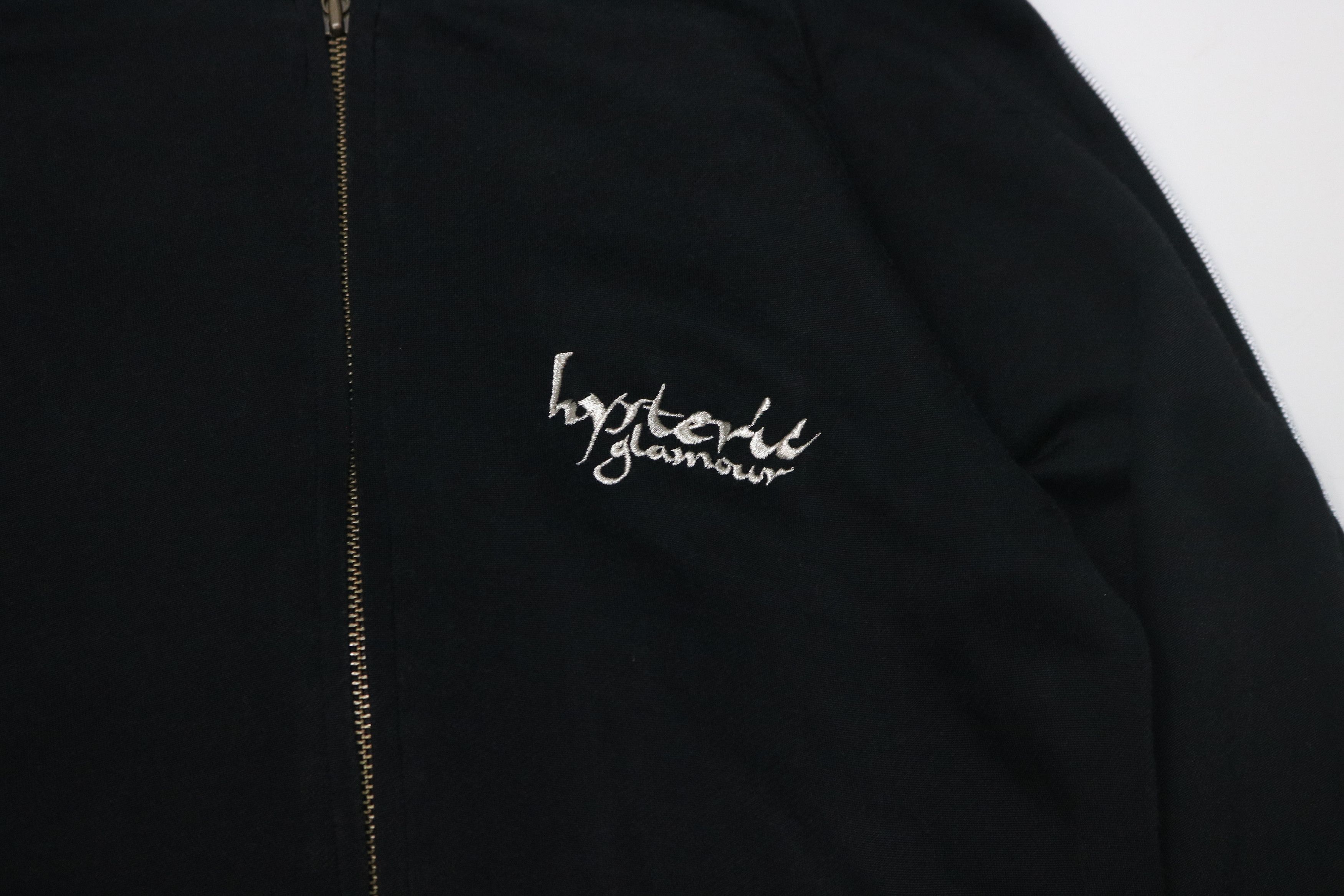 Hysteric Glamour HYSTERIC GLAMOUR “BORN TO LOSE” Embroidered Zip-Up Jersey Size ONE SIZE - 7 Thumbnail
