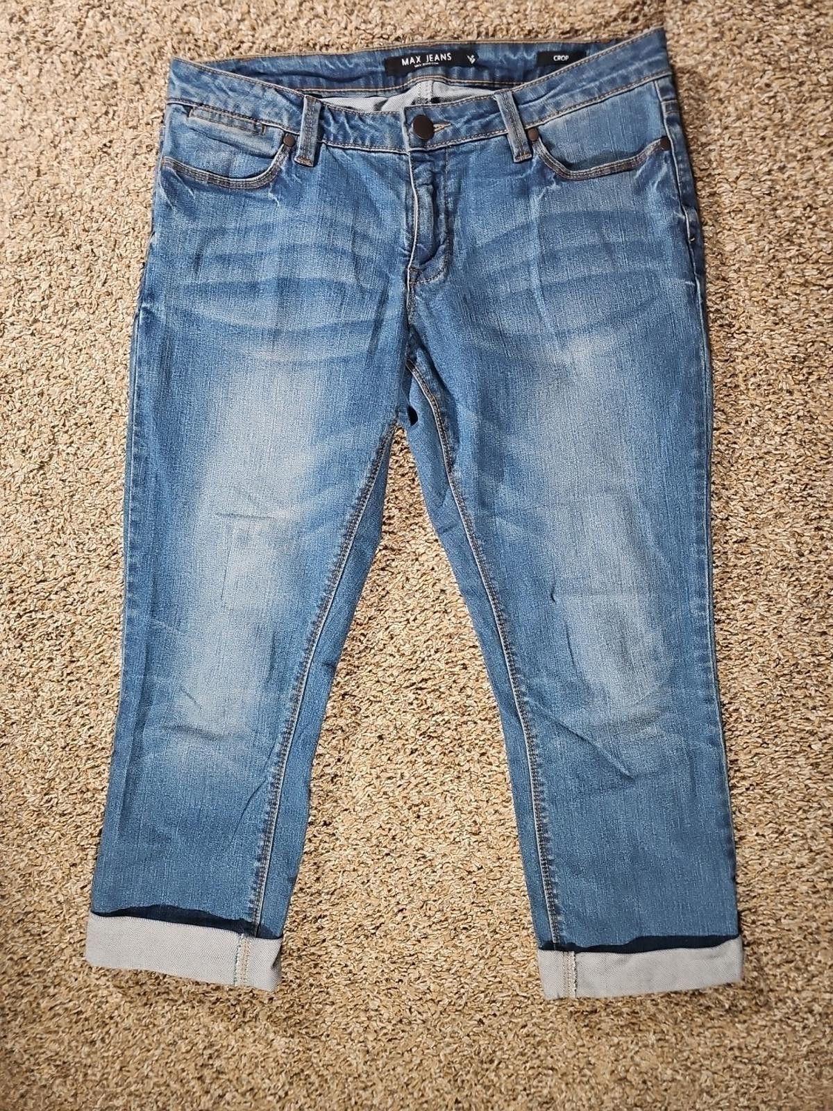 Other Max Jeans Sz 6 Crop Jeans Size 28" / US 6 / IT 42 - 1 Thumbnail