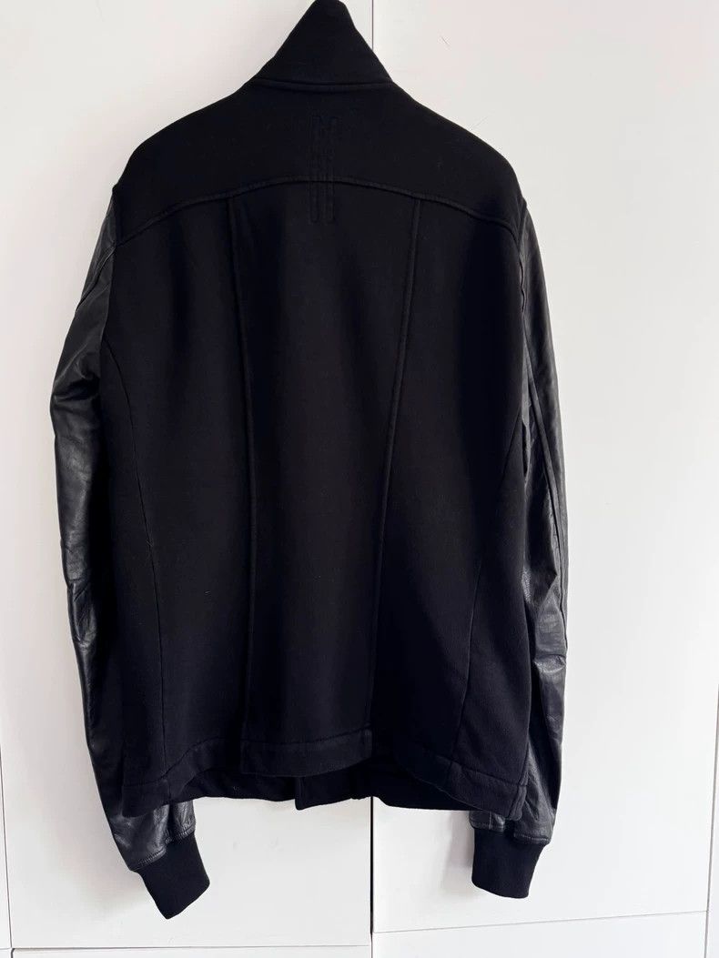 Rick Owens rick owens Top leather sleeve diagonal zip jacket Size US XS / EU 42 / 0 - 7 Thumbnail