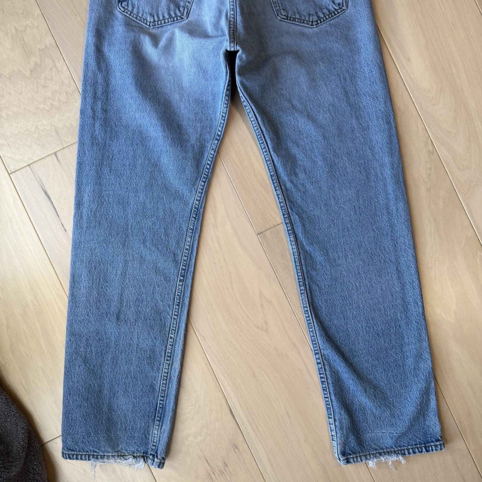 Levi's Vintage Levis 501 Jeans 32 Blue Straight 90s Denim Workwear Size US 32 / EU 48 - 10 Thumbnail