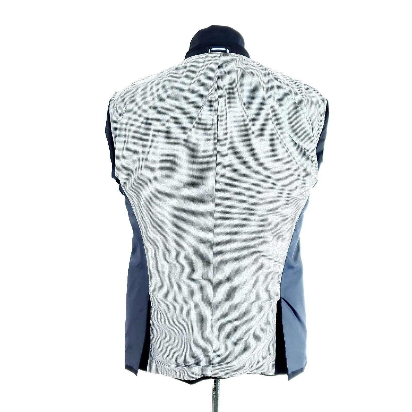 Tommy Hilfiger Tommy Hilfiger Wool Polyester 2 Gold Button Blazer 40S Blue Size 40S - 11 Thumbnail