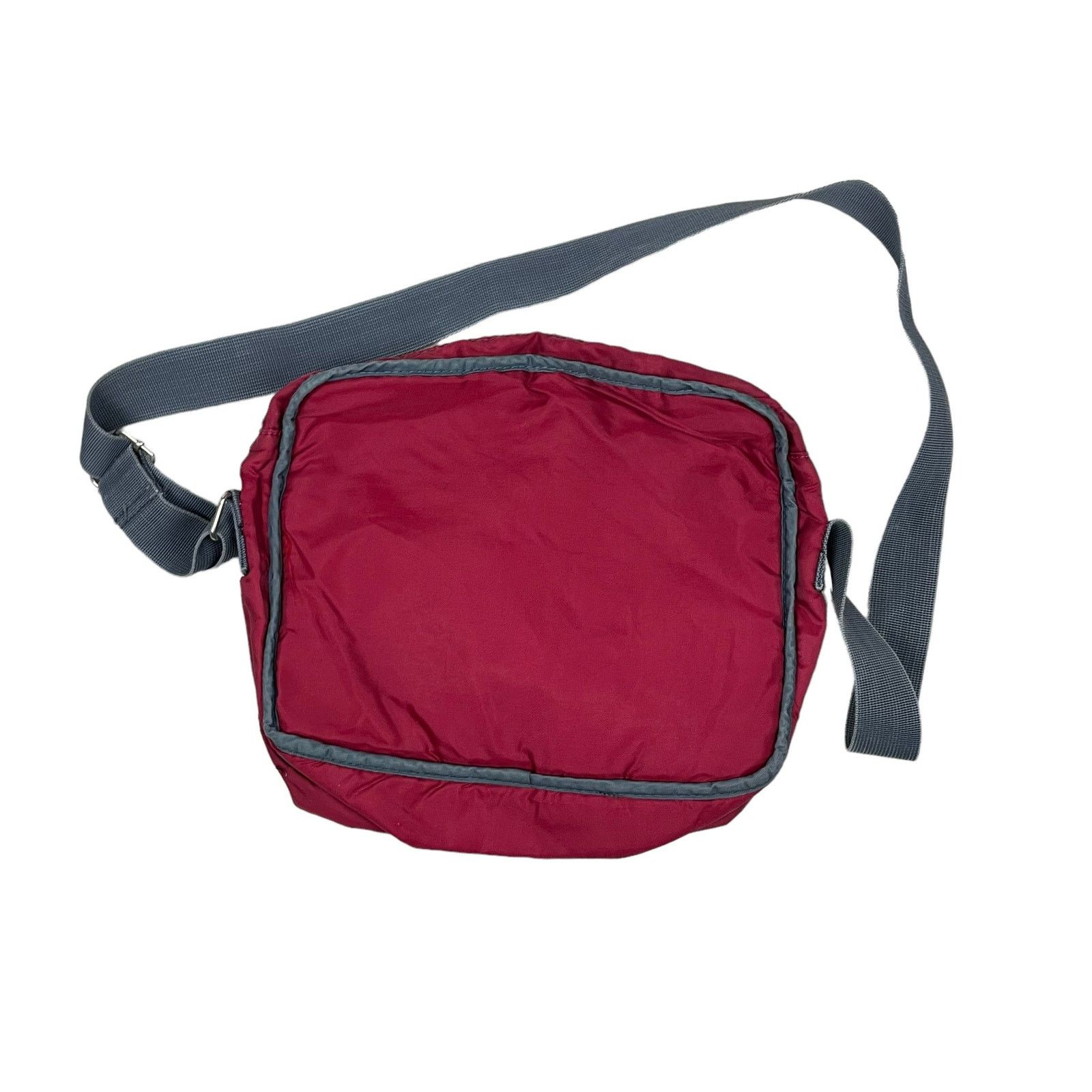 Nike × Vintage Nike Athletic Men's Red Zipper Logo Crossbody Strap Backpack Size ONE SIZE - 8 Thumbnail
