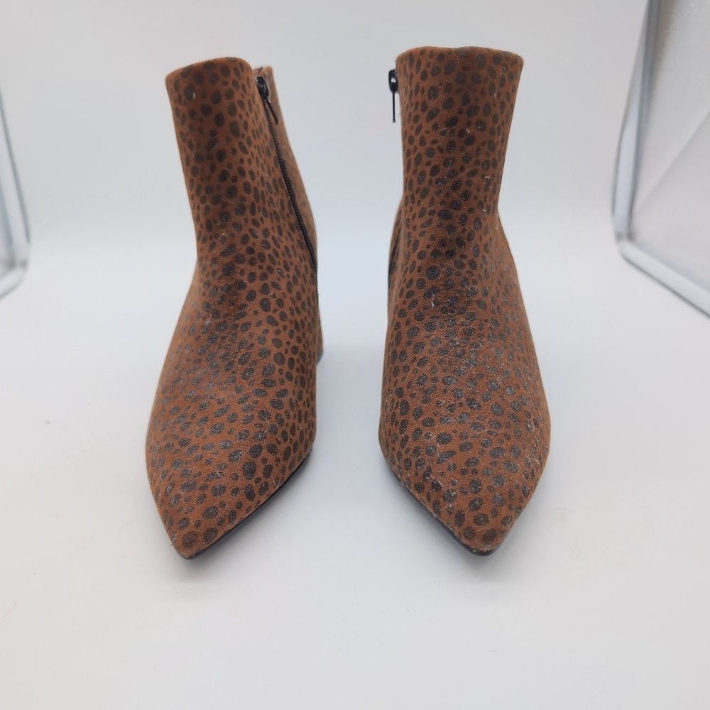 Other Leopard Print Ankle Boots Sz 7 Simply Be WW090 Size US 7 / IT 37 - 2 Thumbnail