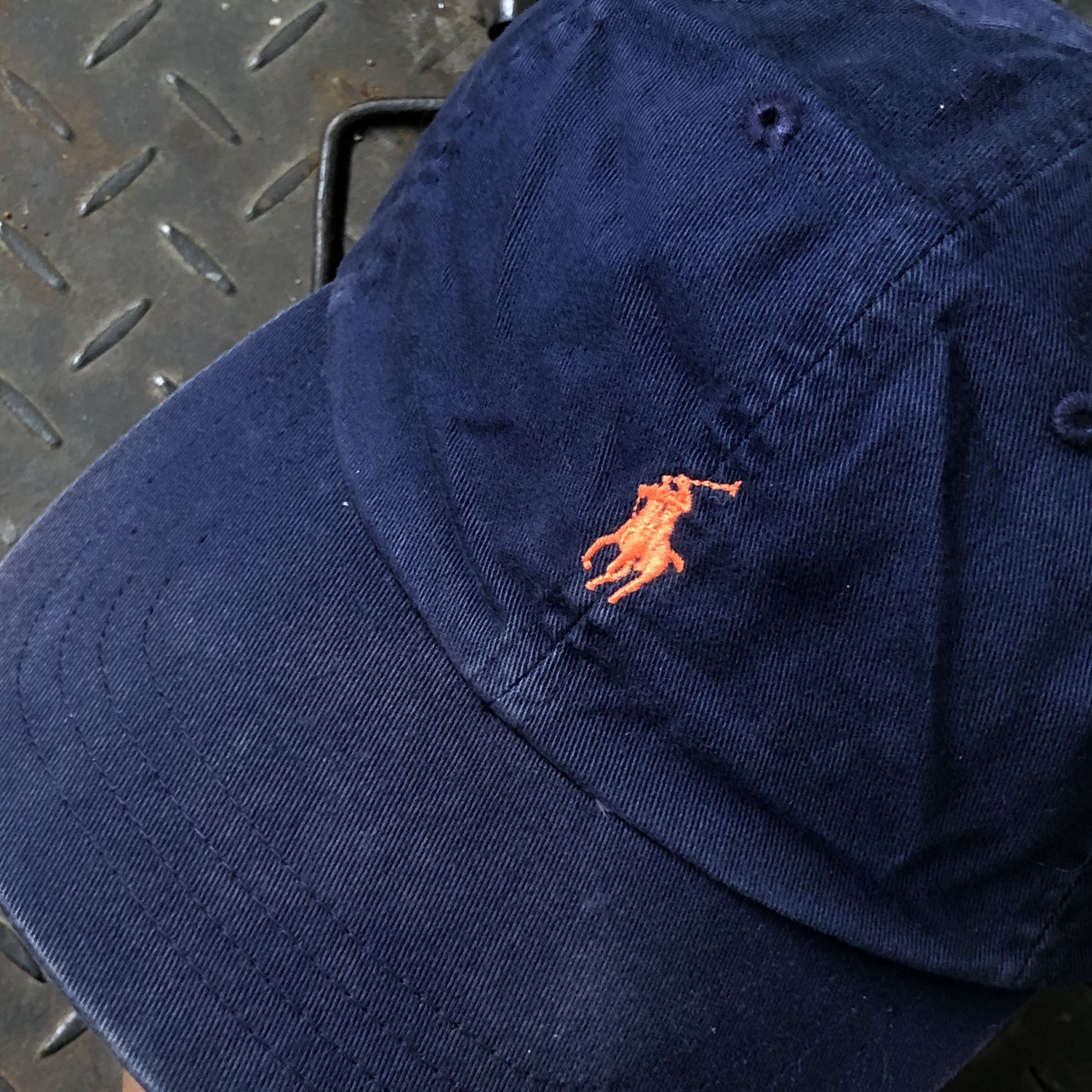 Polo Ralph Lauren Polo Ralph Lauren Navy Sunfaded Hat Size ONE SIZE - 3 Thumbnail
