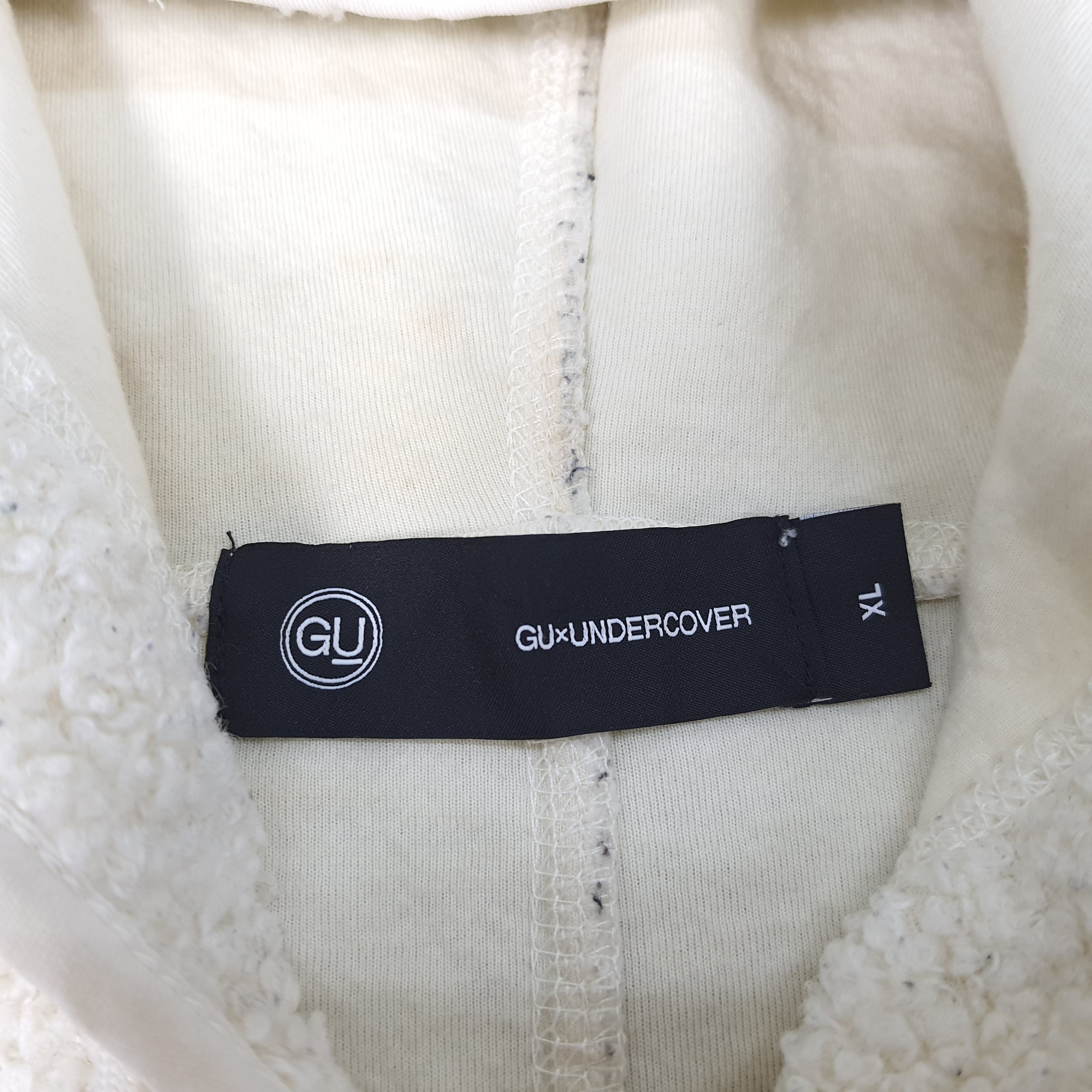 Japanese Brand × Undercover Vintage GU X Undercover Fleece Winter Jacket Size US XL / EU 56 / 4 - 5 Thumbnail