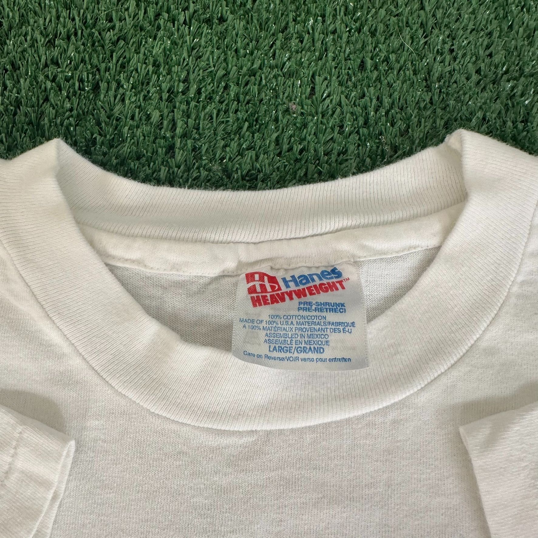 Hanes Vintage 90s Hiram Walker Liqueur T-Shirt Alcohol Liquor Tee Size US L / EU 52-54 / 3 - 5 Thumbnail