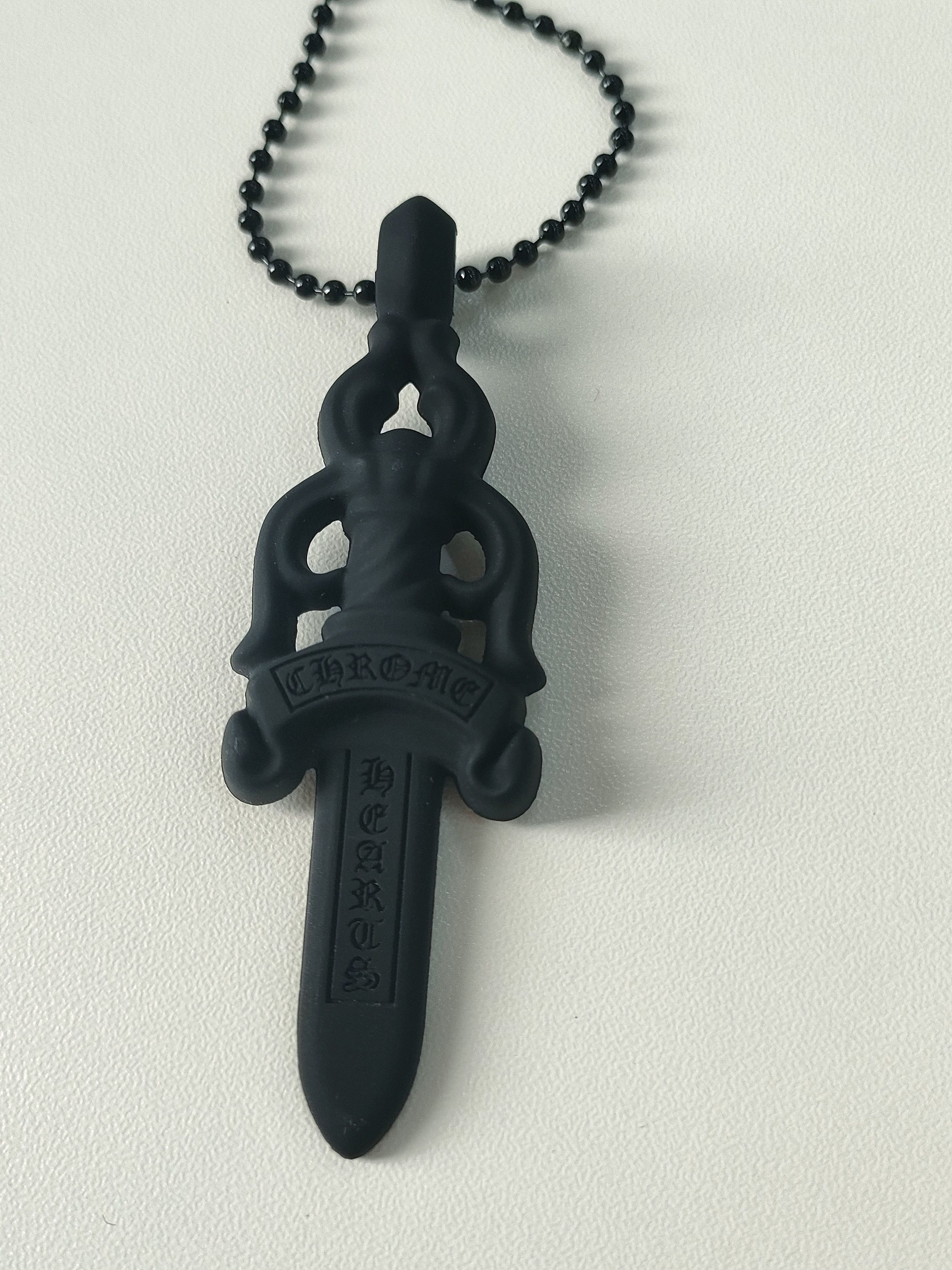 Chrome Hearts Chrome Hearts Resin Dagger Pendant Necklace Size ONE SIZE - 5 Thumbnail