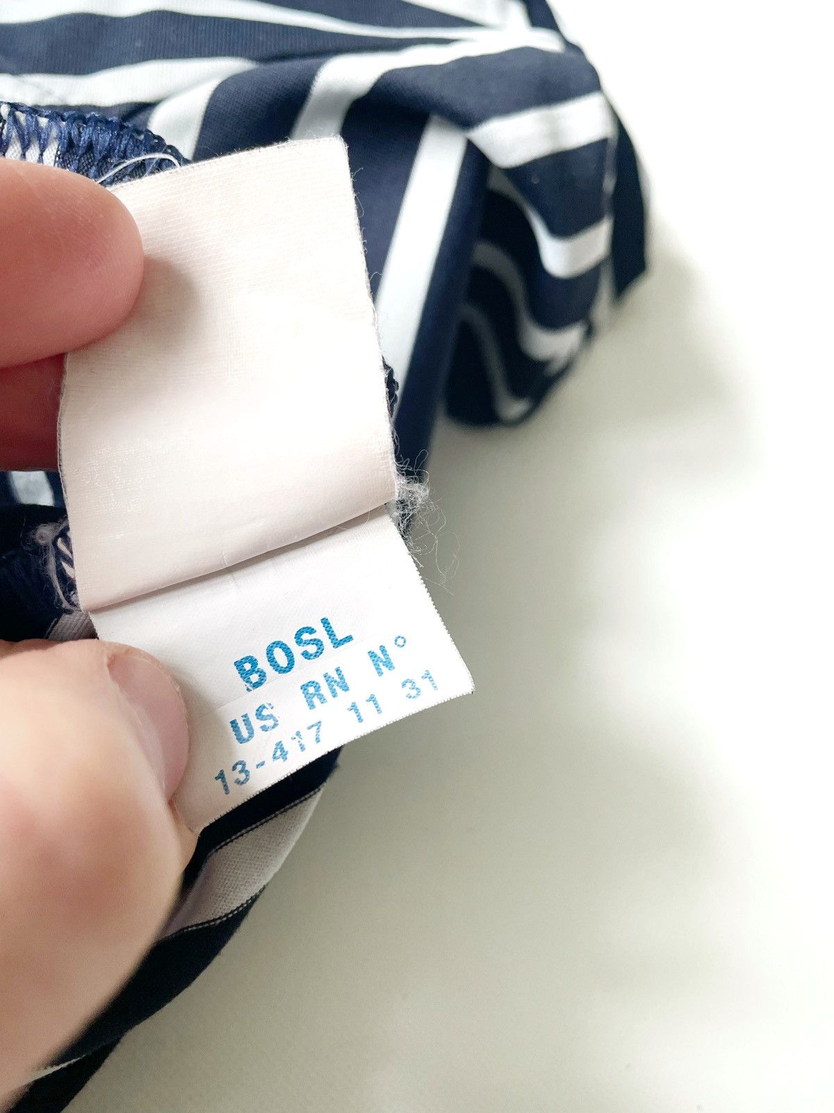 Designer × Saint James Saint James Women Blue & White Long Sleeve Size S France Size S / US 4 / IT 40 - 10 Thumbnail