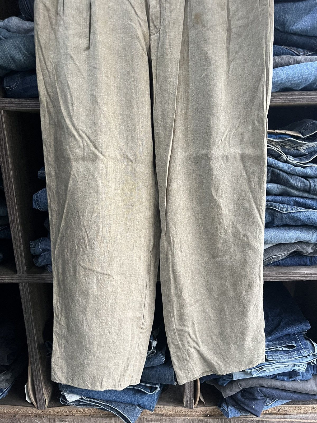 Adolfo Dominguez 🔥Vintage Adolfo Dominguez Pleated Pant Size US 29 - 5 Thumbnail