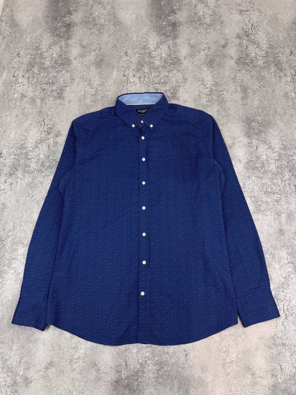 Hackett Hackett London Men Shirt Slim Fit Pattern Navy Size L Size US L / EU 52-54 / 3 - 1 Thumbnail