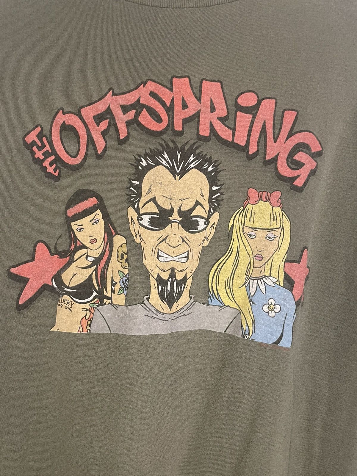 Band Tees × Vintage vintage the offspring 2001 europe tour tee Size US XL / EU 56 / 4 - 2 Thumbnail