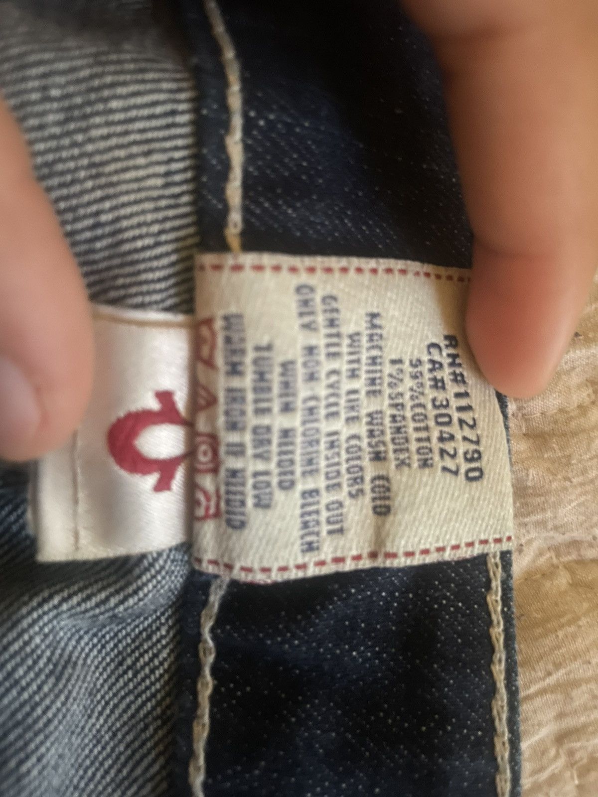 True Religion True religion jeans with sparkly horseshoe Size 28" / US 6 / IT 42 - 5 Thumbnail