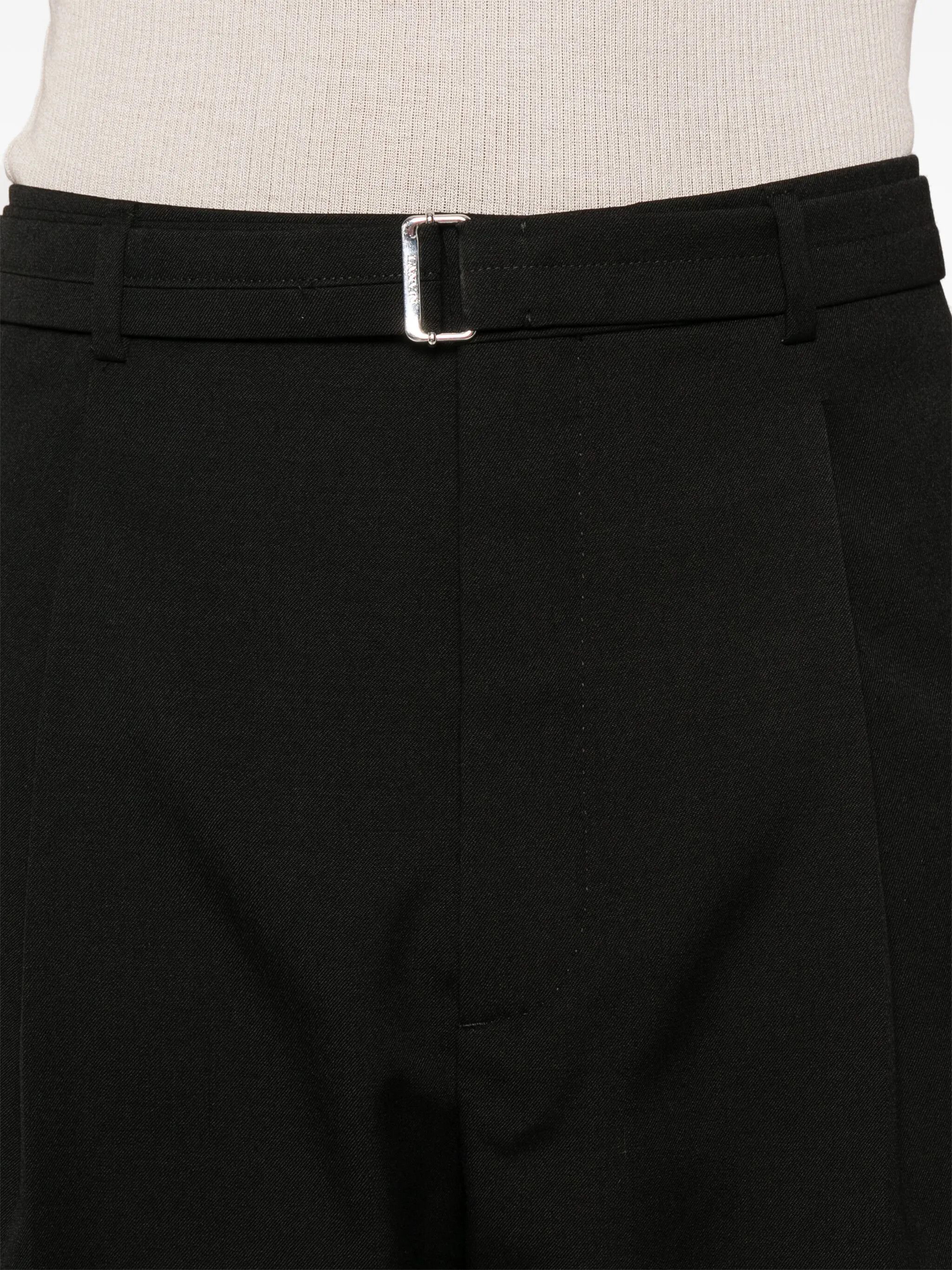 Lanvin o1y0125 Casual Pant in Black Size US 32 / EU 48 - 4 Thumbnail