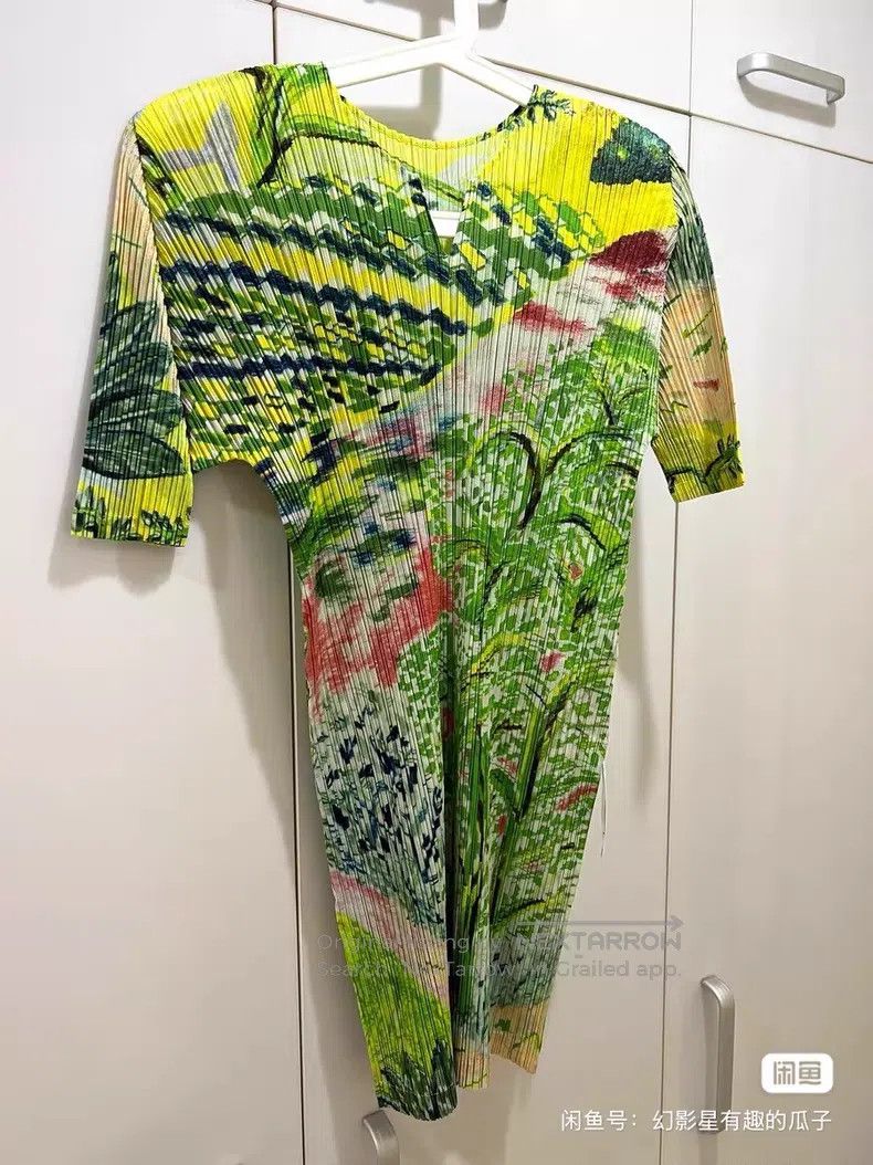 Issey Miyake Issey Miyake Rainforest Top Size L / US 10 / IT 46 - 1 Thumbnail