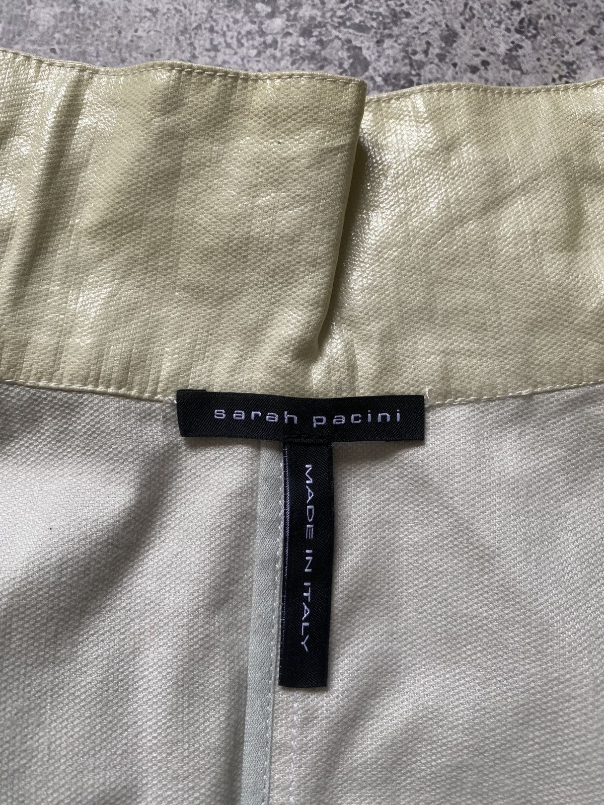 Sarah Pacini Sarah Pacini Trench Coat Dress Zip Avant Garde Y2K Italy Size ONE SIZE - 4 Thumbnail