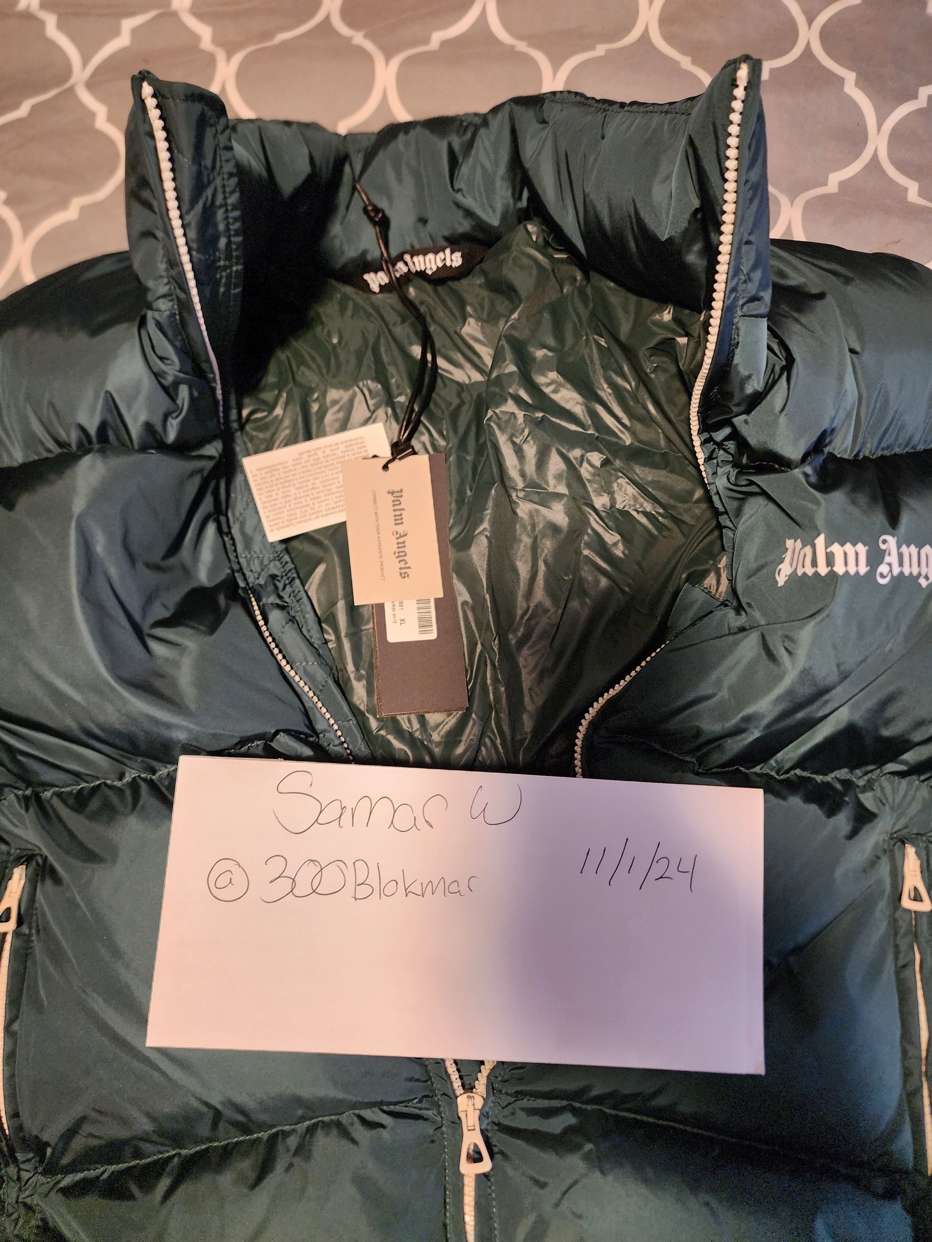 Palm Angels Track jacket puffer Size US XL / EU 56 / 4 - 4 Thumbnail