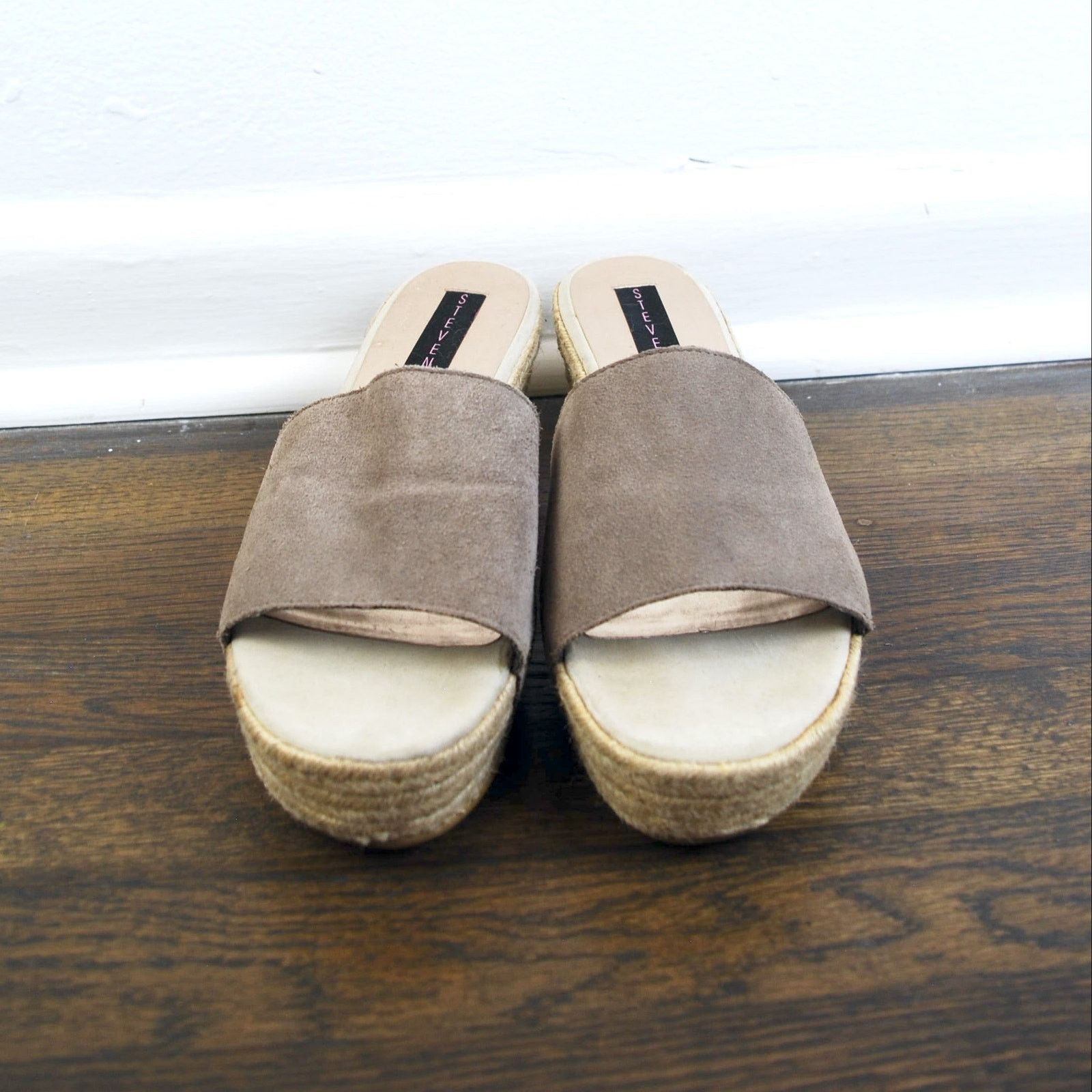 Steve Madden Vintage Y2K Sezer Slide Platform Wedge Espadrilla Sandal Size US 10 / IT 40 - 3 Thumbnail