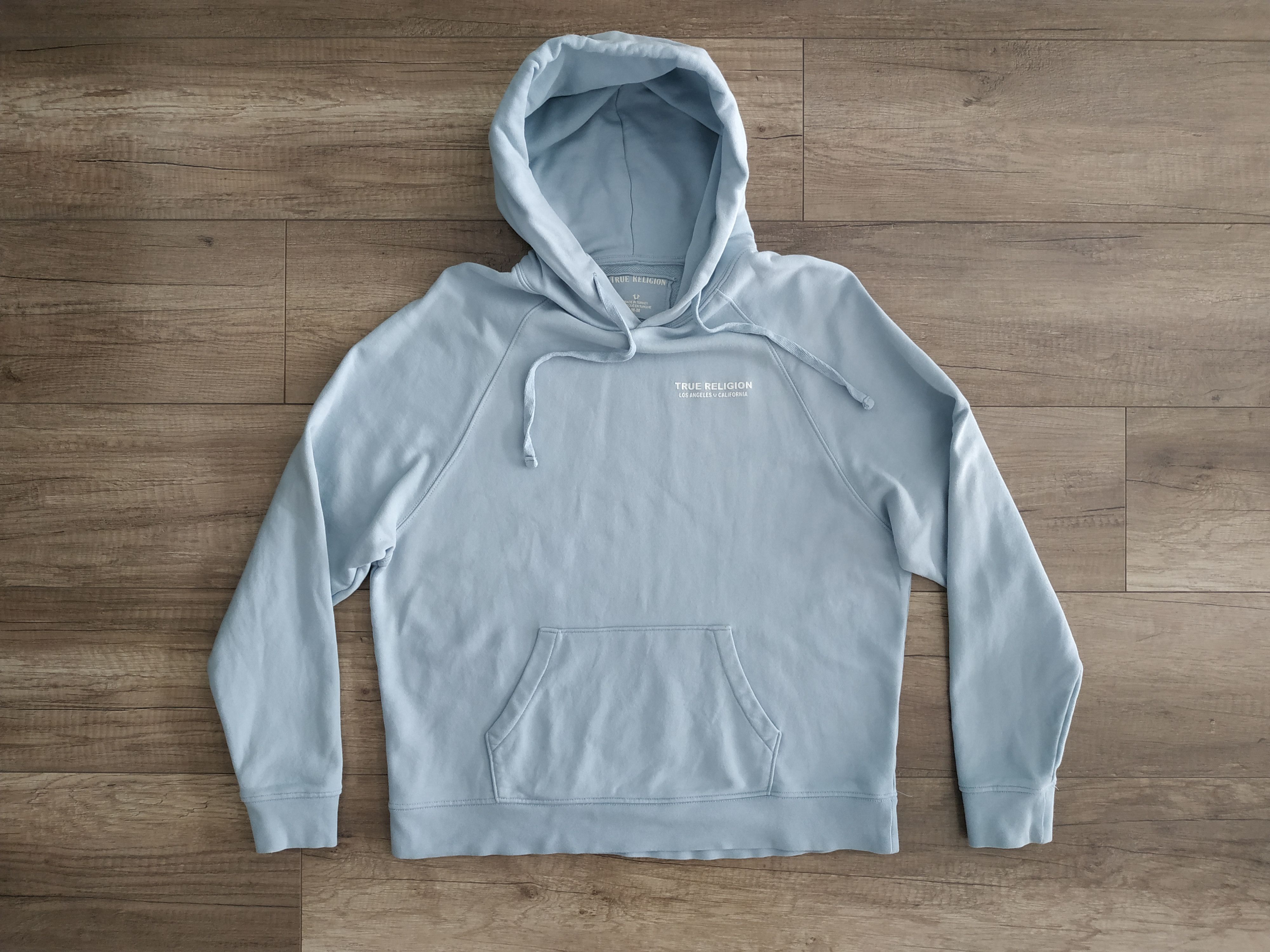 True Religion True Religion Men's Lightblue Hoodie, s. MEDIUM Size US M / EU 48-50 / 2 - 4 Thumbnail