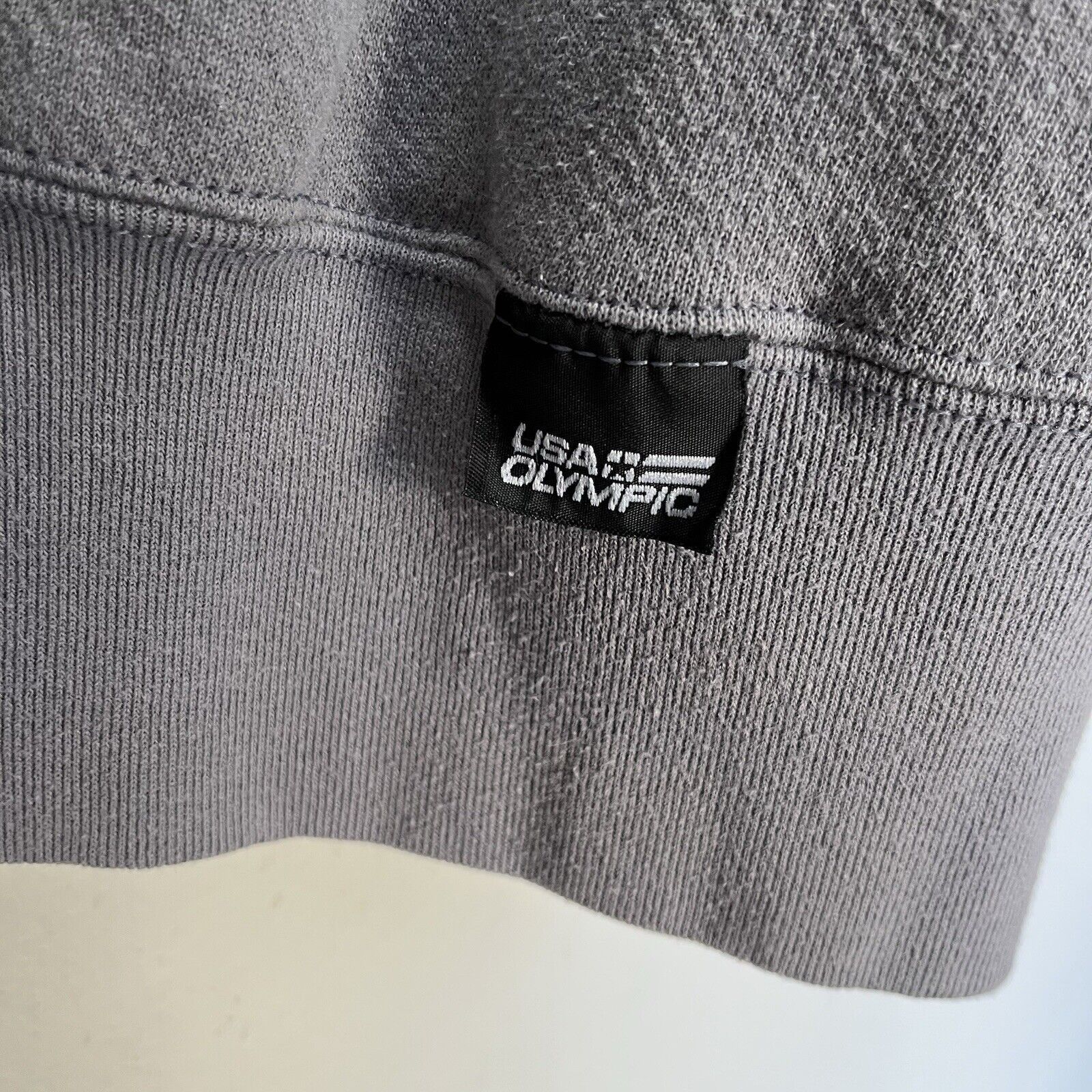 USA Olympics Vintage USA Olympic Sweatshirt Men’s Large Gray Sweater Size US L / EU 52-54 / 3 - 5 Thumbnail